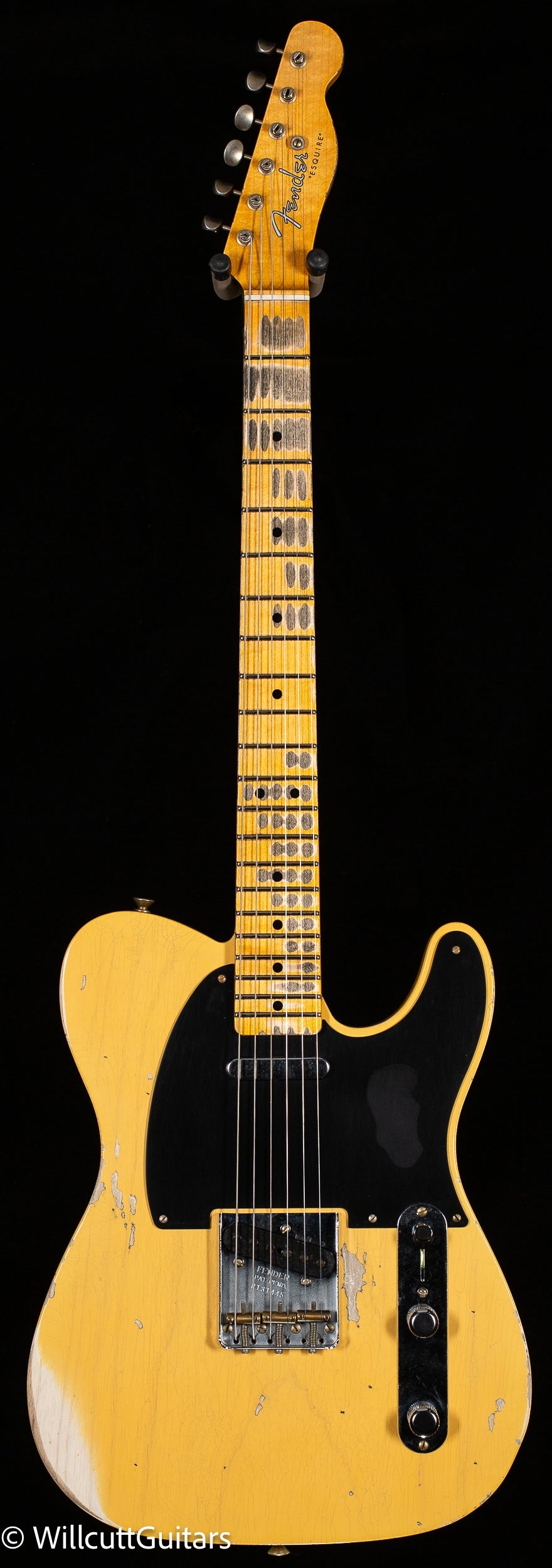 Fender Custom Shop 1950 Double Esquire Heavy Relic Aged Nocaster Blonde (445)