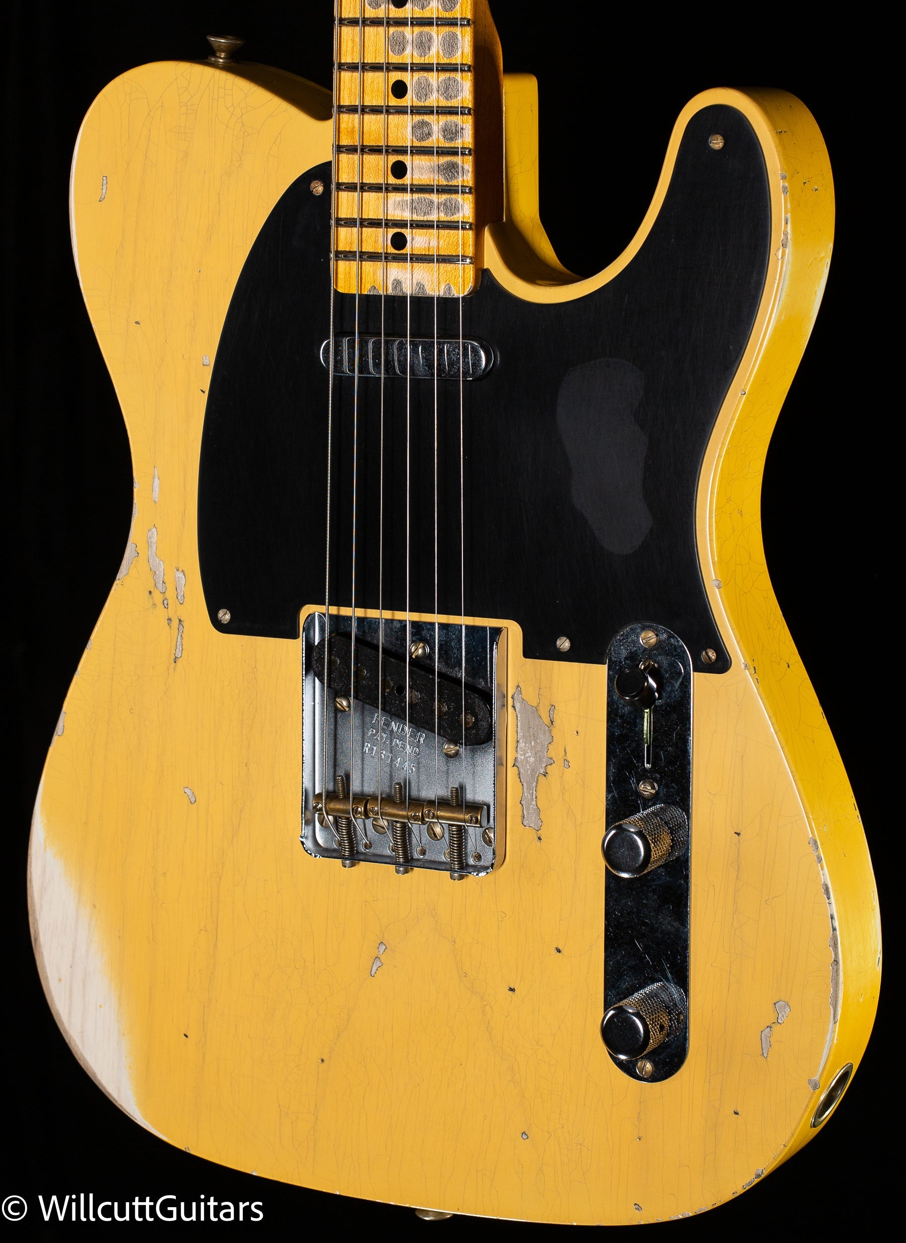 Fender Custom Shop 1950 Double Esquire Heavy Relic Aged Nocaster Blonde (445)