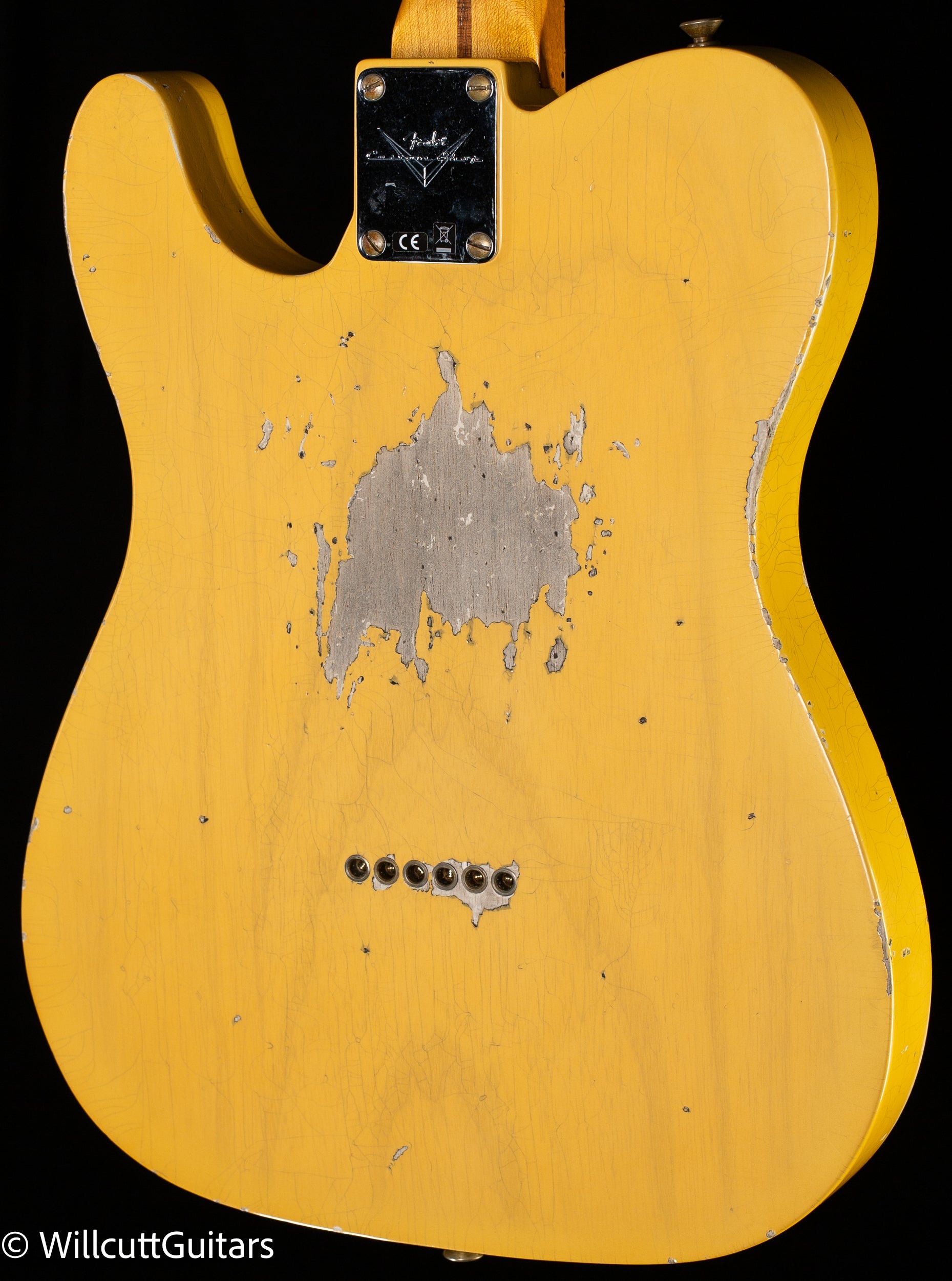 Fender Custom Shop 1950 Double Esquire Heavy Relic Aged Nocaster Blonde (445)