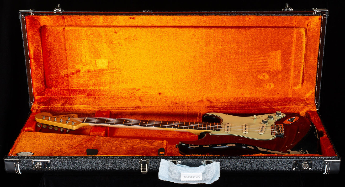 Fender Custom Shop Michael Landau Signature 1968 Stratocaster Round-Laminated Rosewood Black (979)