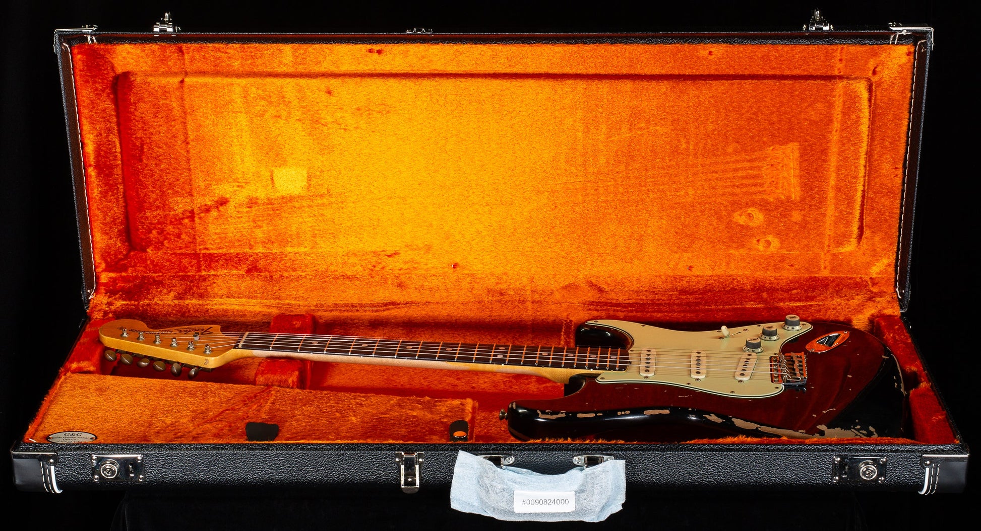 Fender Custom Shop Michael Landau Signature 1968 Stratocaster Round-Laminated Rosewood Black (979)