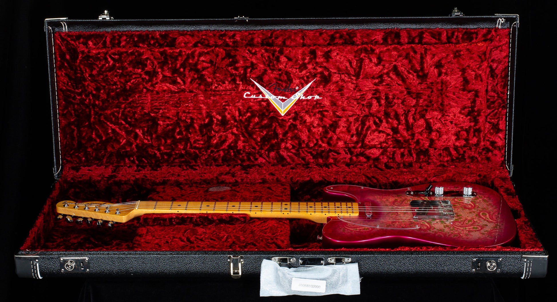 Fender Custom Shop Vintage Custom '68 Telecaster NOS Pink Paisley (171)