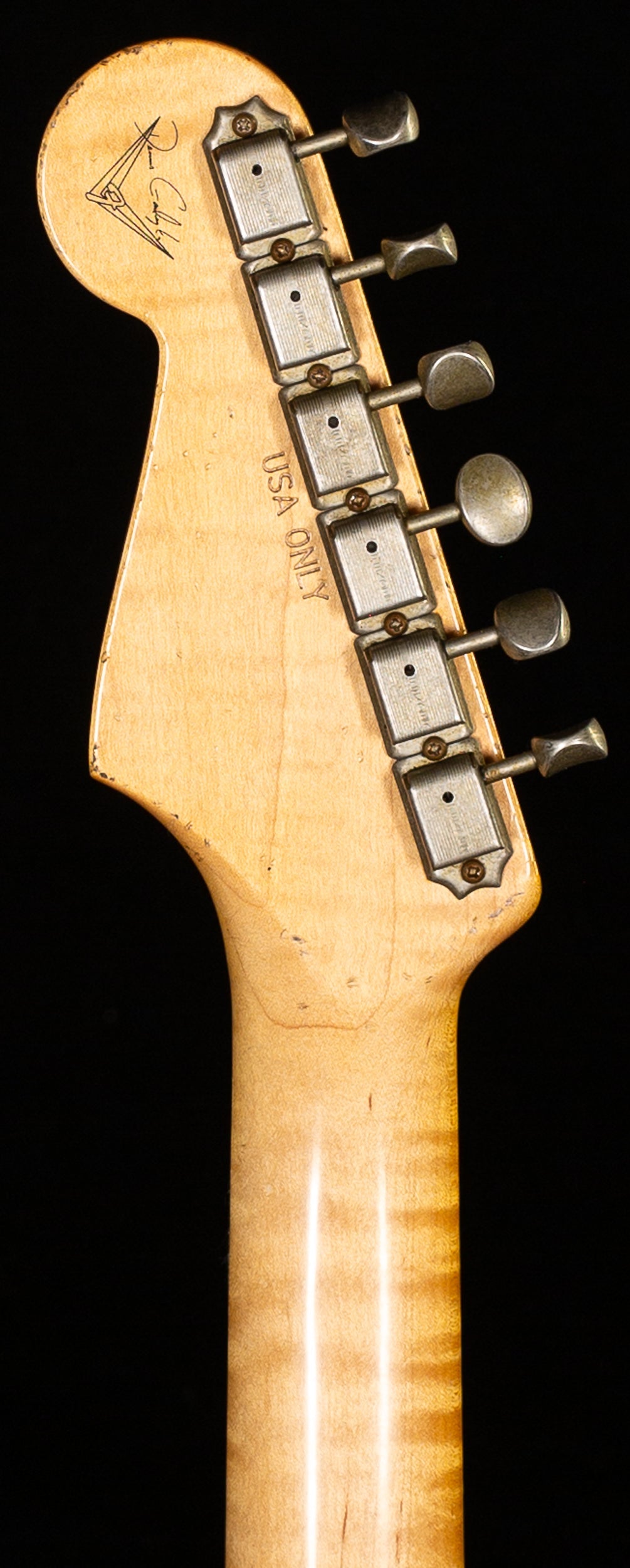 Fender Custom Shop Masterbuilt Dennis Galuzska True '62 Strat Journeyman Relic Black Brazilian '59 C (316)