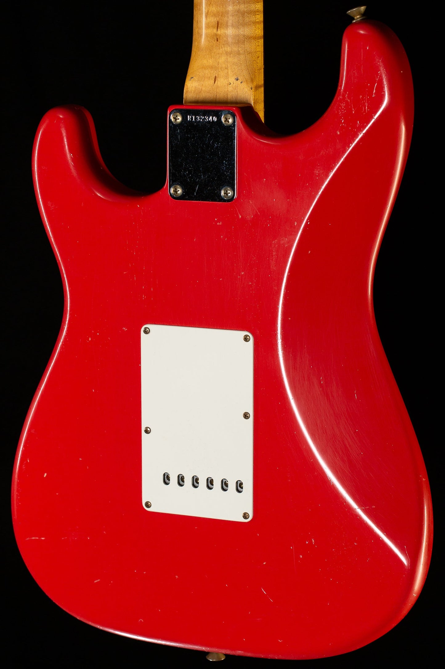 Fender Custom Shop True '62 Strat Journeyman Relic Masterbuilt Dennis Galuszka Fiesta Red Brazilian '59 C  (340)