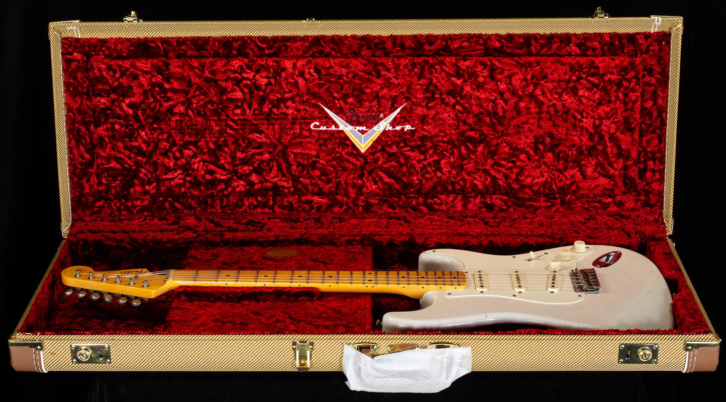 Fender Custom Shop Willcutt True '57 Stratocaster Journeyman Relic White Blonde 57 V (405)