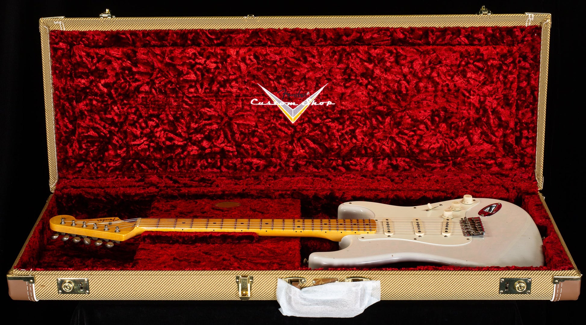 Fender Custom Shop Willcutt True '57 Stratocaster Journeyman Relic White Blonde 57 V (405)
