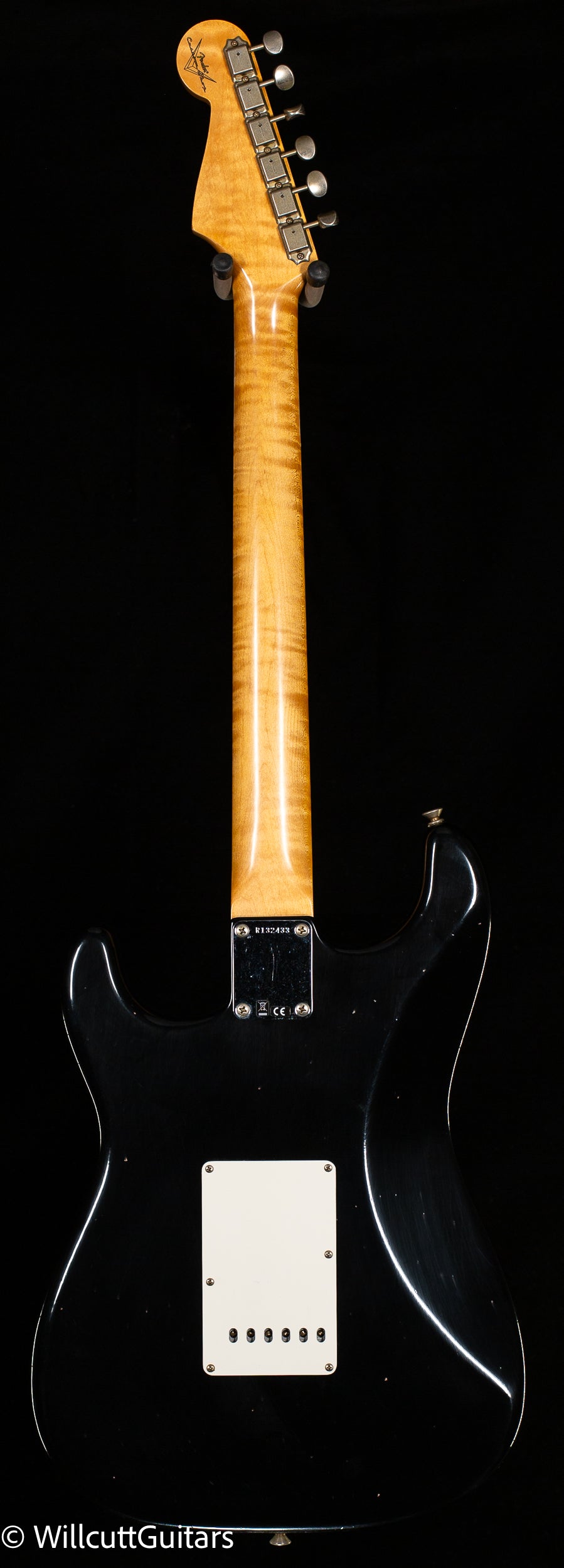 Fender Custom Shop Willcutt True '62 Stratocaster Journeyman Relic Black 59 C (433)