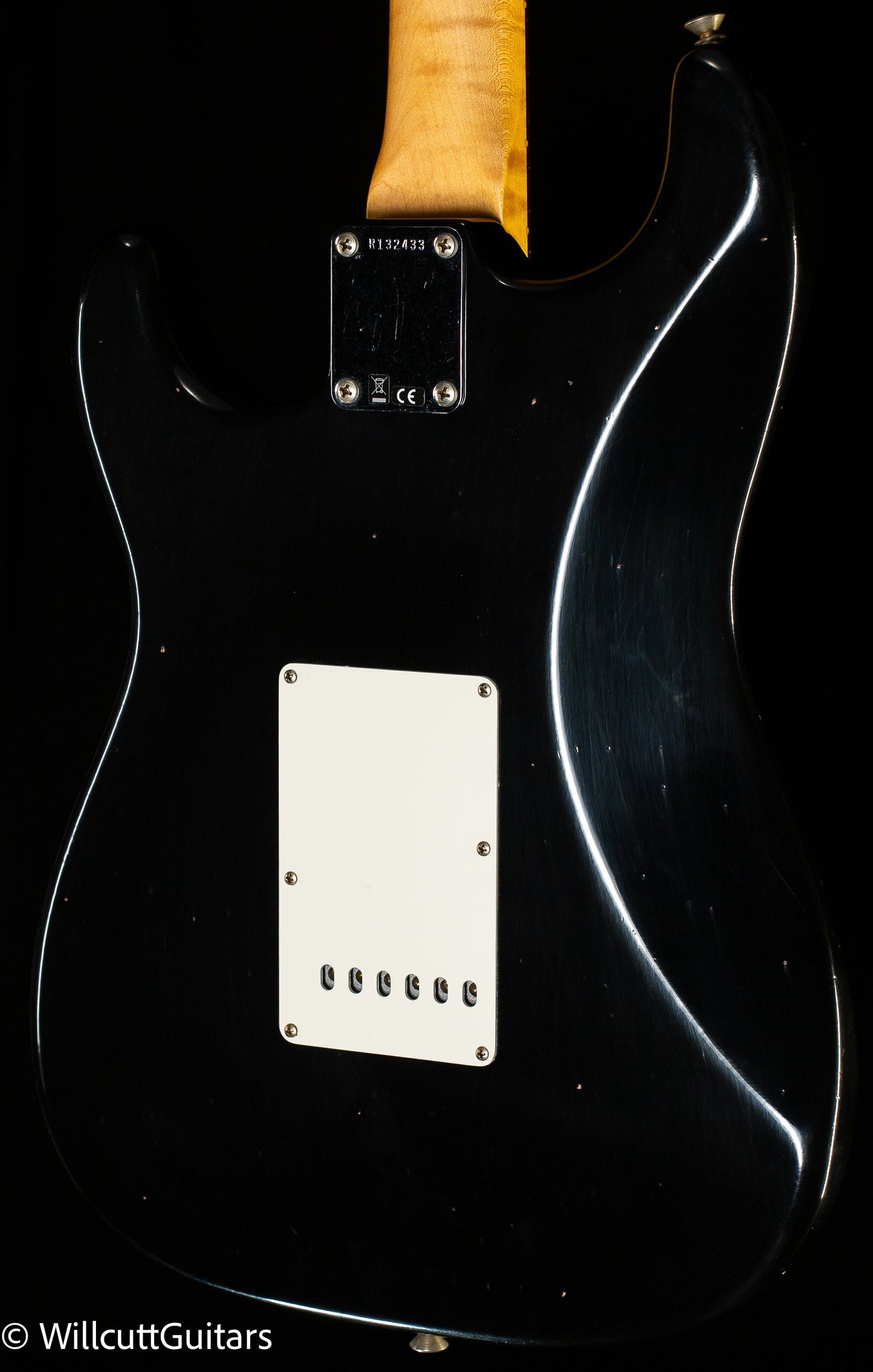 Fender Custom Shop Willcutt True '62 Stratocaster Journeyman Relic Black 59 C (433)