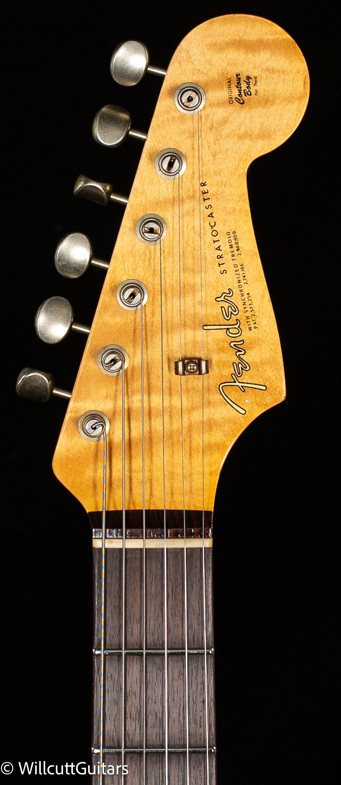 Fender Custom Shop Willcutt True '62 Stratocaster Journeyman Relic Black 59 C (433)