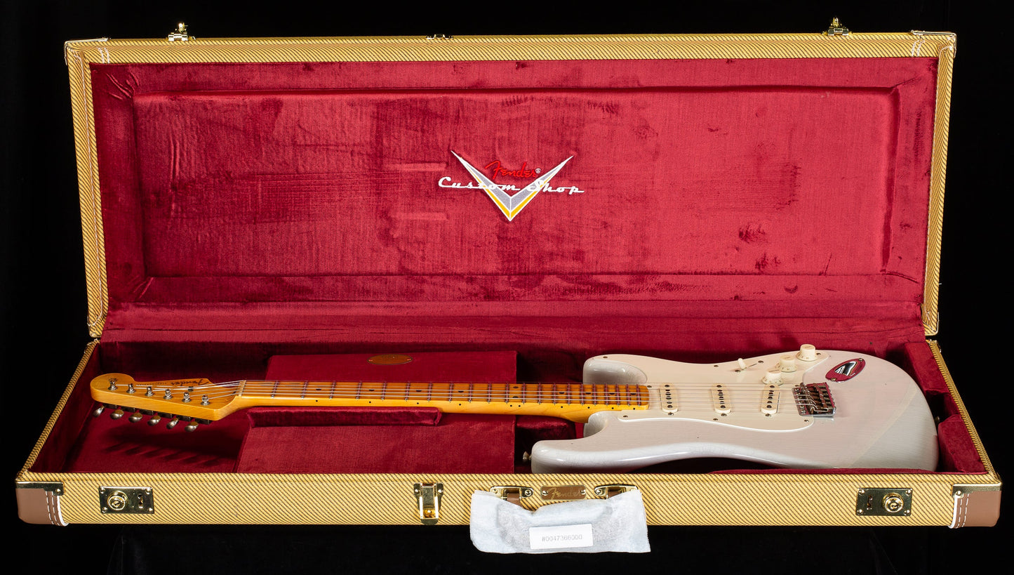 Fender Custom Shop Willcutt True '57 Stratocaster Journeyman Relic White Blonde 57 V (448)