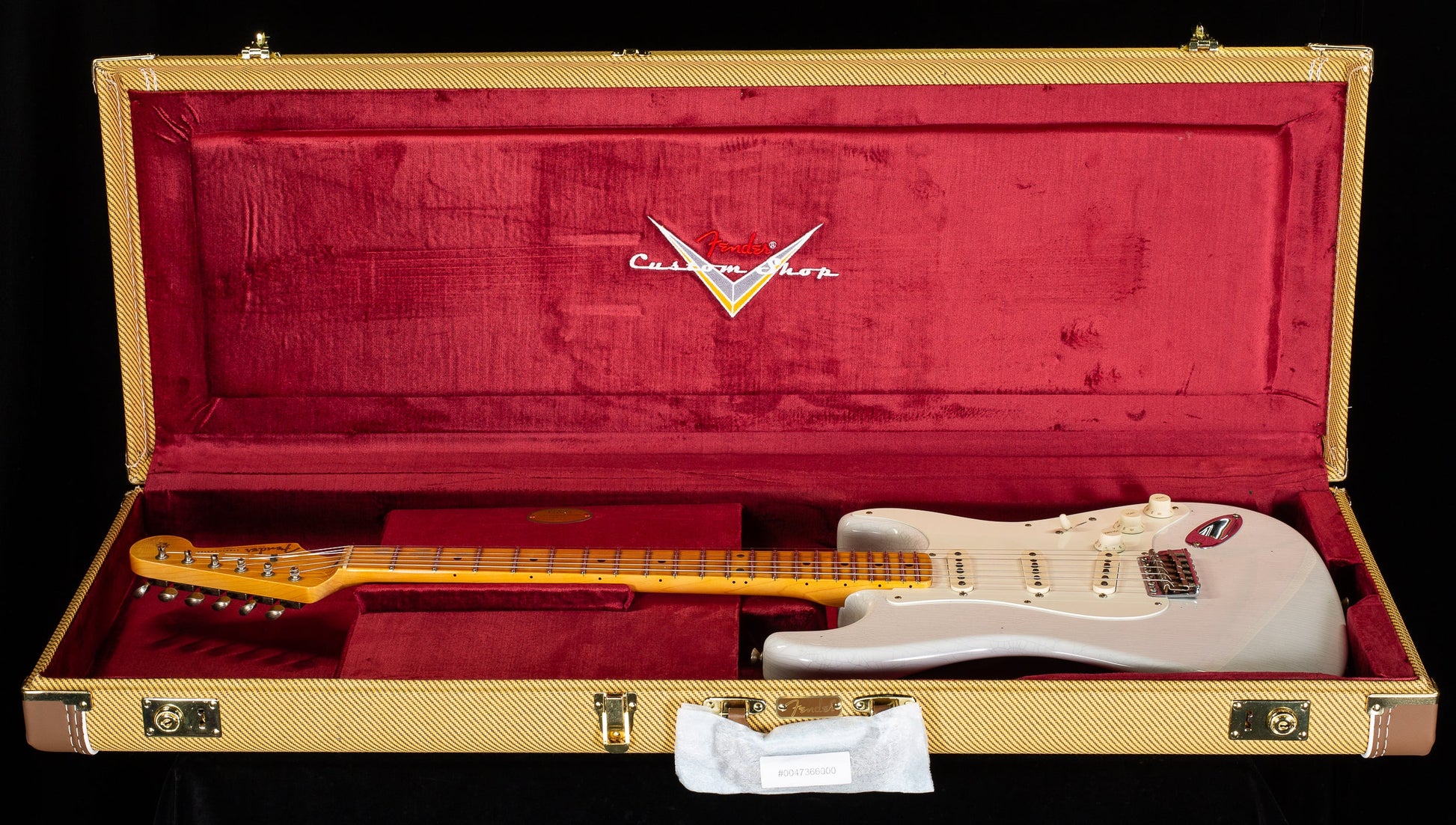 Fender Custom Shop Willcutt True '57 Stratocaster Journeyman Relic White Blonde 57 V (448)