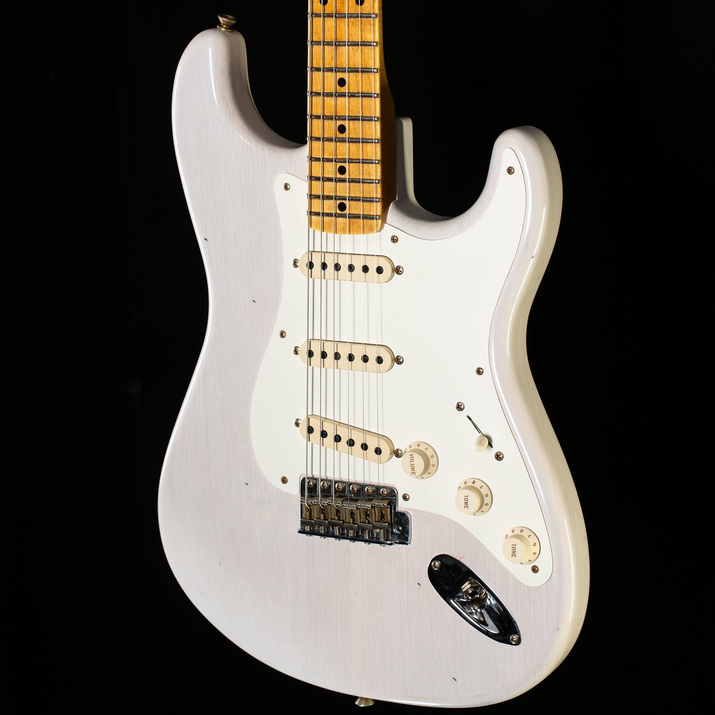 Fender Custom Shop Willcutt True '57 Stratocaster Journeyman Relic White Blonde 57 V (484)