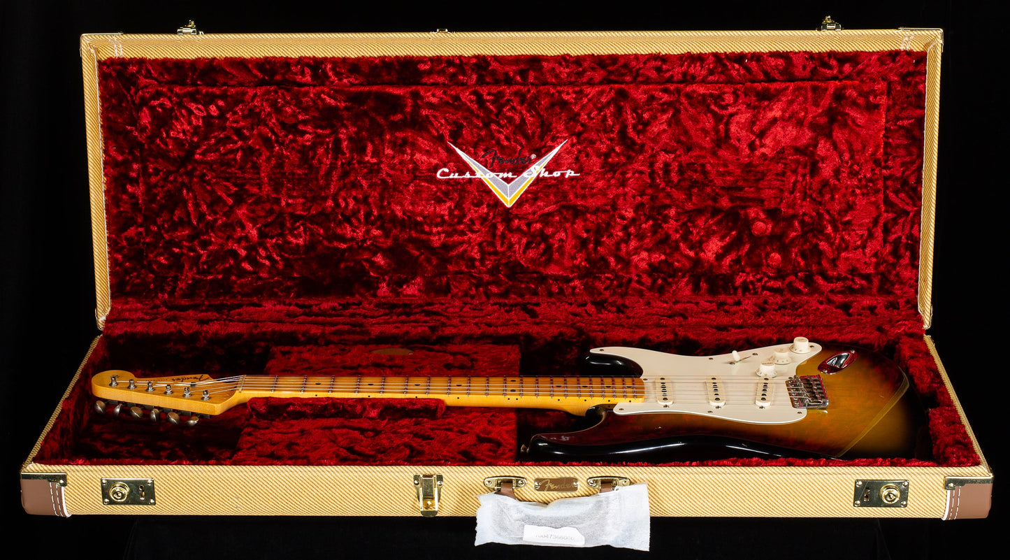 Fender Custom Shop Willcutt True '57 Stratocaster Journeyman Relic 2-Tone Sunburst 65 C (515)