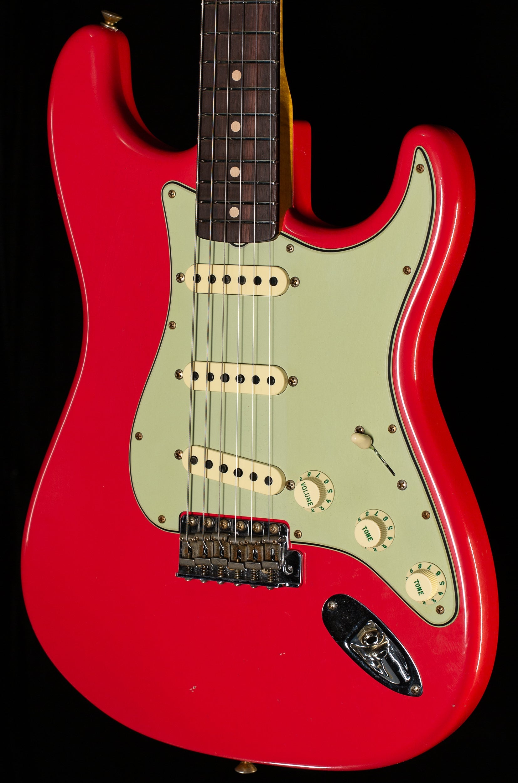Fender Custom Shop Willcutt True '62 Stratocaster Journeyman Relic Fiesta Red Large C (541)