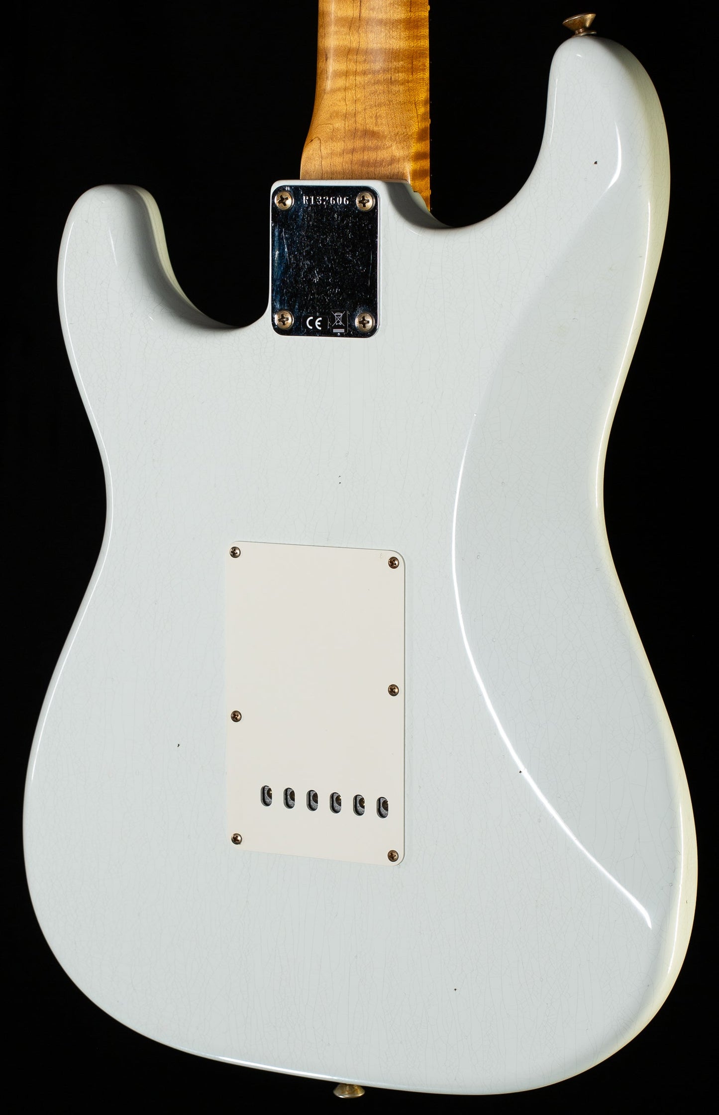 Fender Custom Shop Willcutt True '62 Stratocaster Journeyman Relic Olympic White Large C (606)