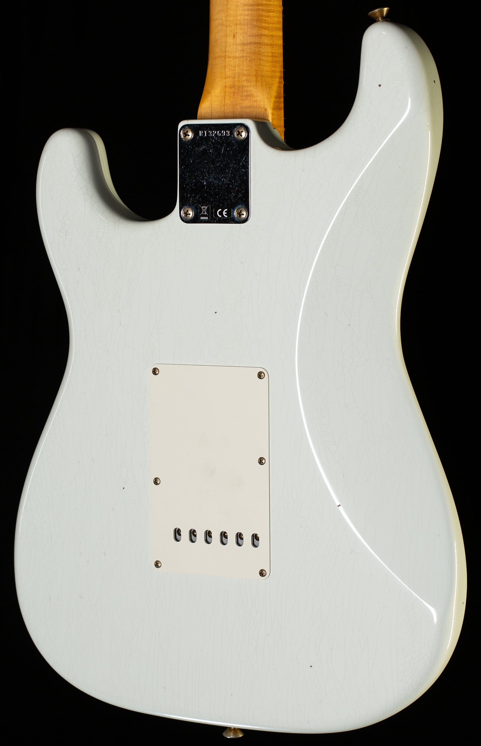 Fender Custom Shop Willcutt True '62 Stratocaster Journeyman Relic Olympic White Large C (693)