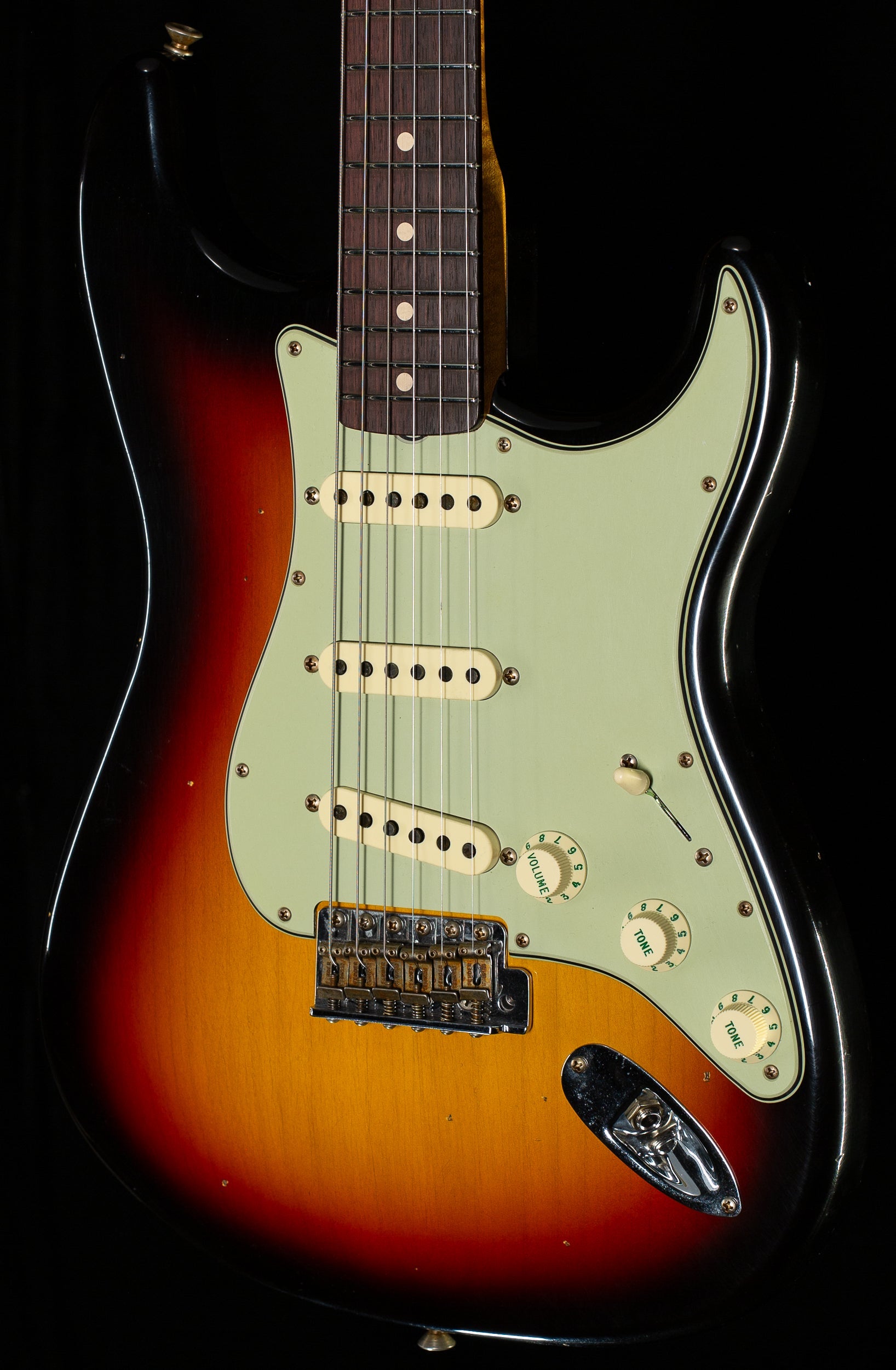 Fender Custom Shop WILLCUTT TRUE '62 STRAT JRN V - 3-Tone Sunburst (799)