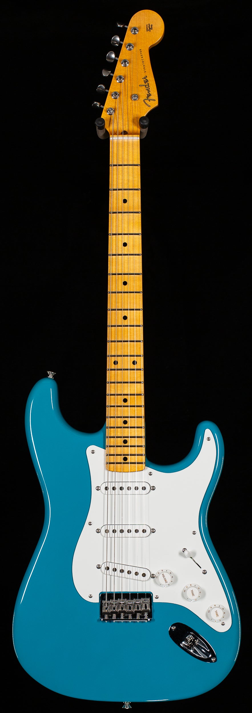 Fender Custom Shop Vintage Custom 1955 Hardtail STRATOCASTER Time Capsule Aged Taos Turquoise (801)