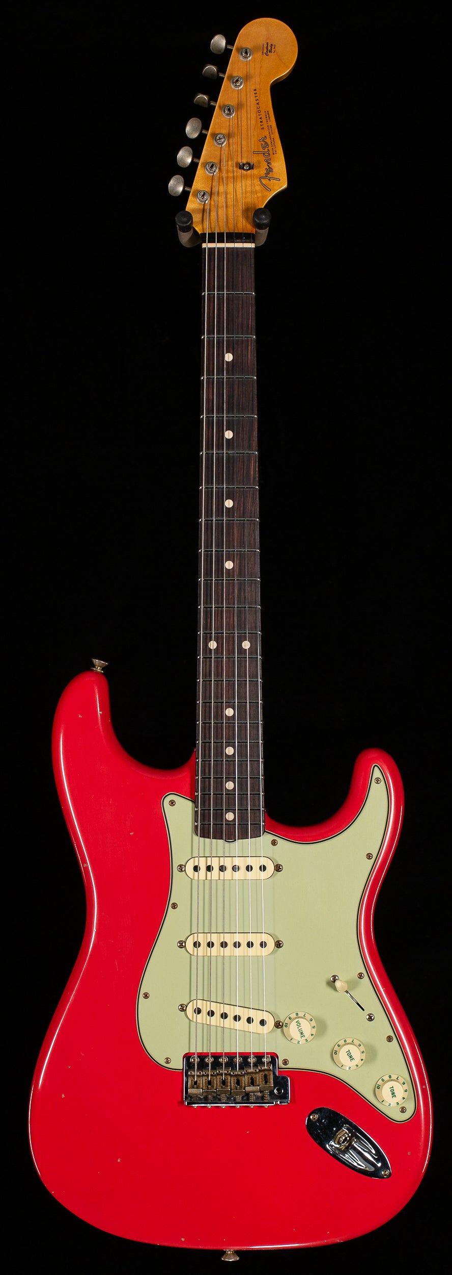 Fender Custom Shop Willcutt True '62 Stratocaster Journeyman Relic Fiesta Red '59 C (810)