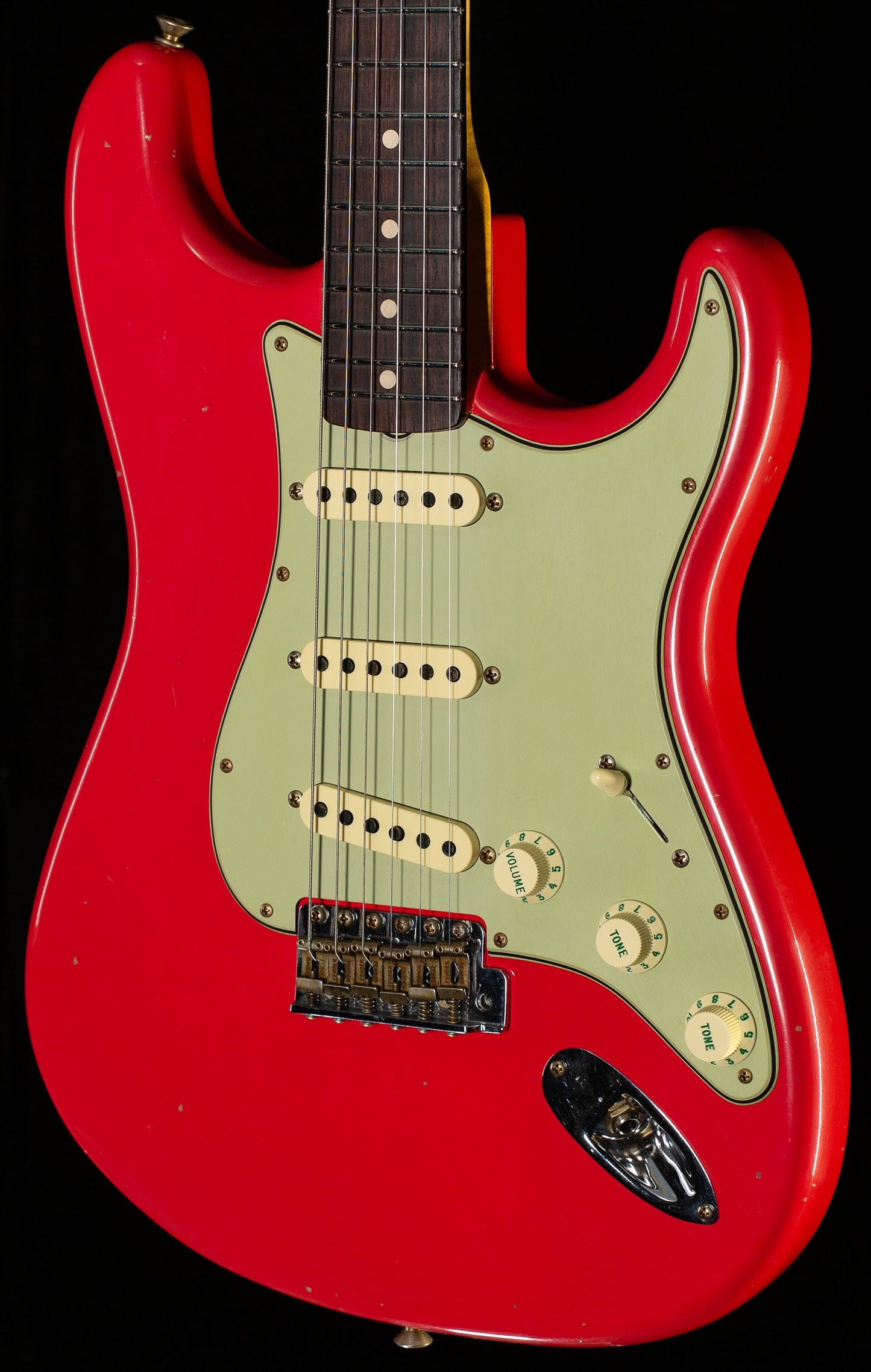 Fender Custom Shop Willcutt True '62 Stratocaster Journeyman Relic Fiesta Red '59 C (810)