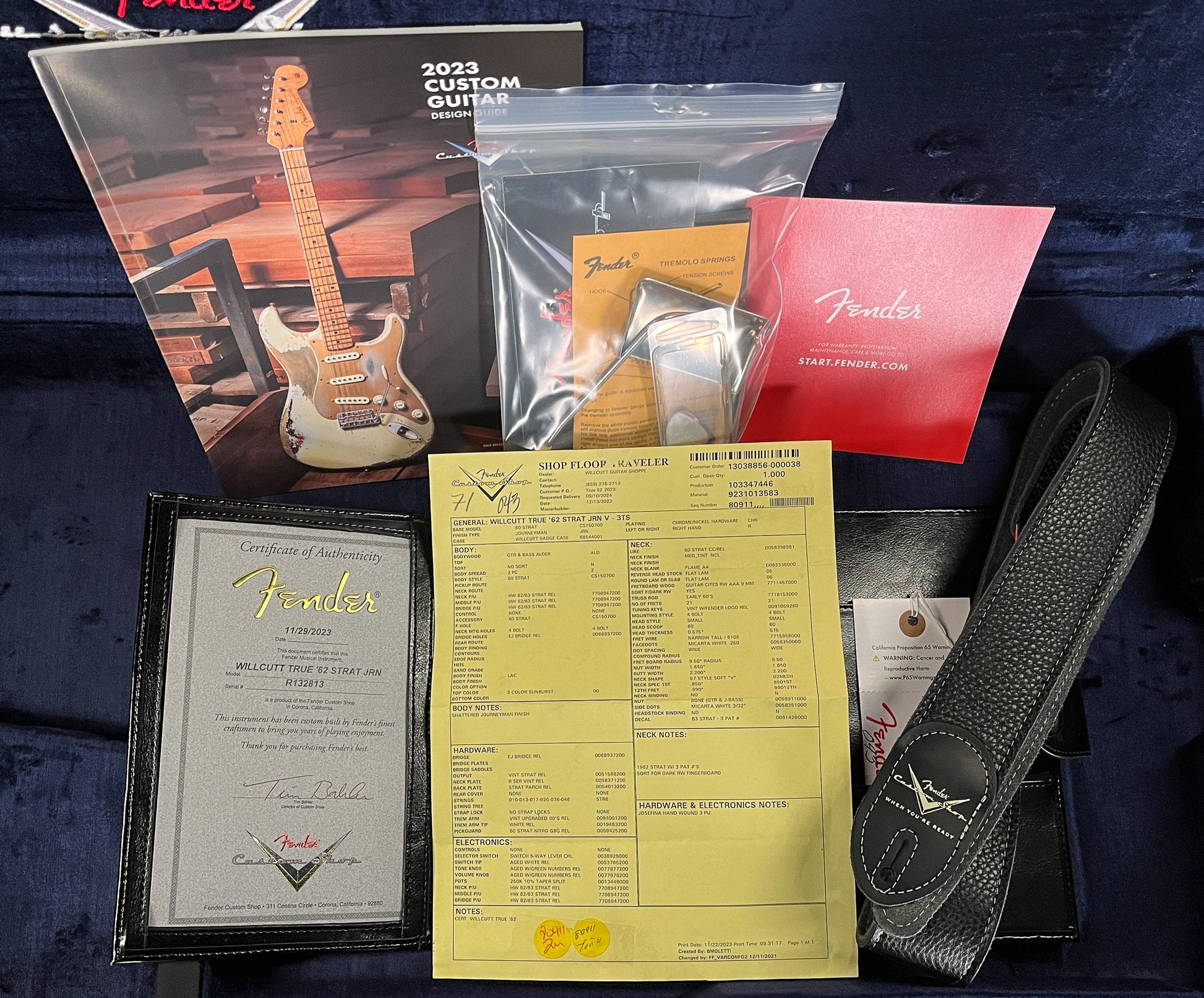Fender Custom Shop Willcutt True '62 Stratocaster Journeyman Relic 3-Tone Sunburst Josephina Handwound 57 Soft V   (813)