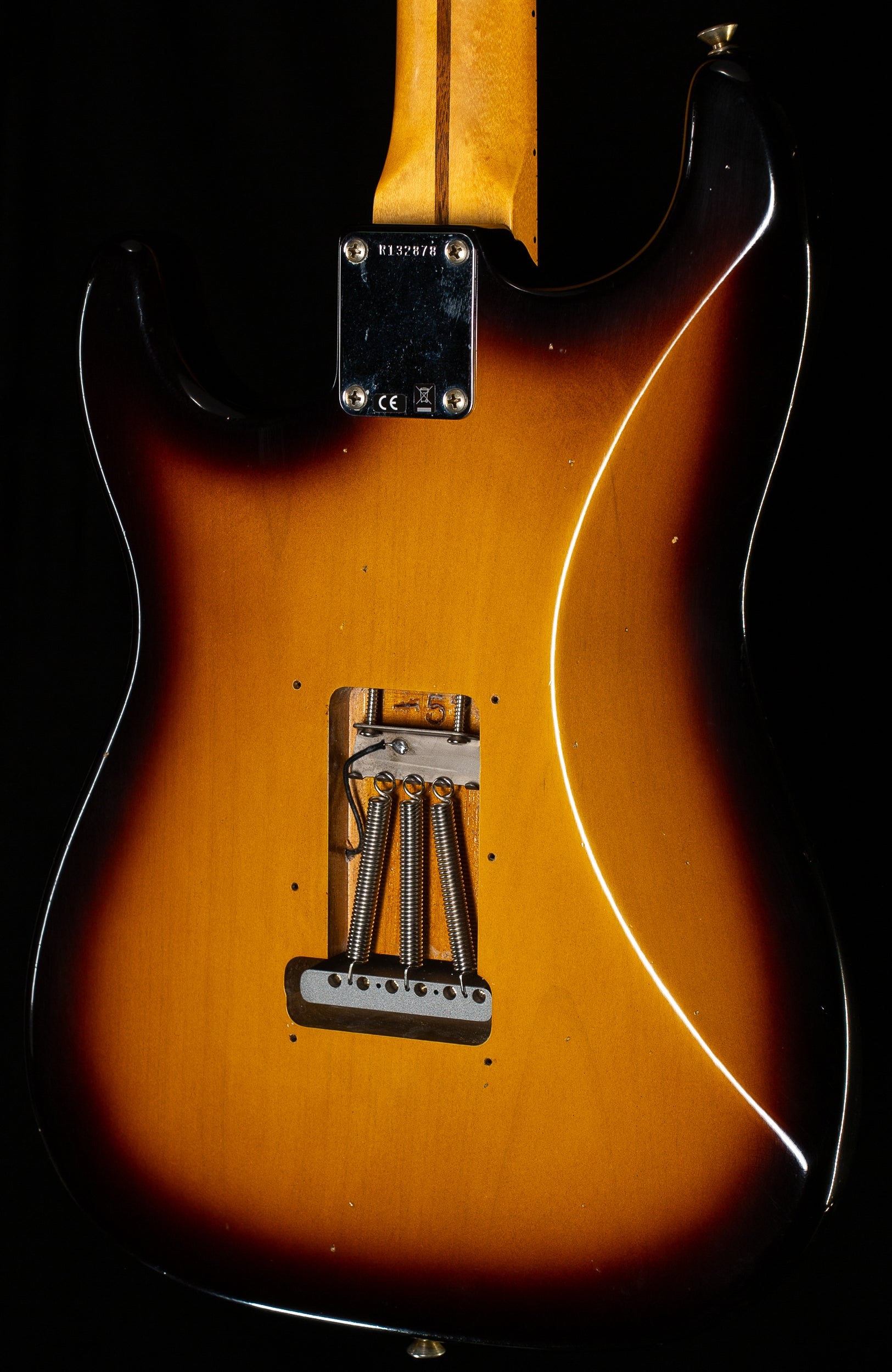 Fender Custom Shop Willcutt True '57 Stratocaster Journeyman Relic 2-Tone Sunburst 65 C (878)