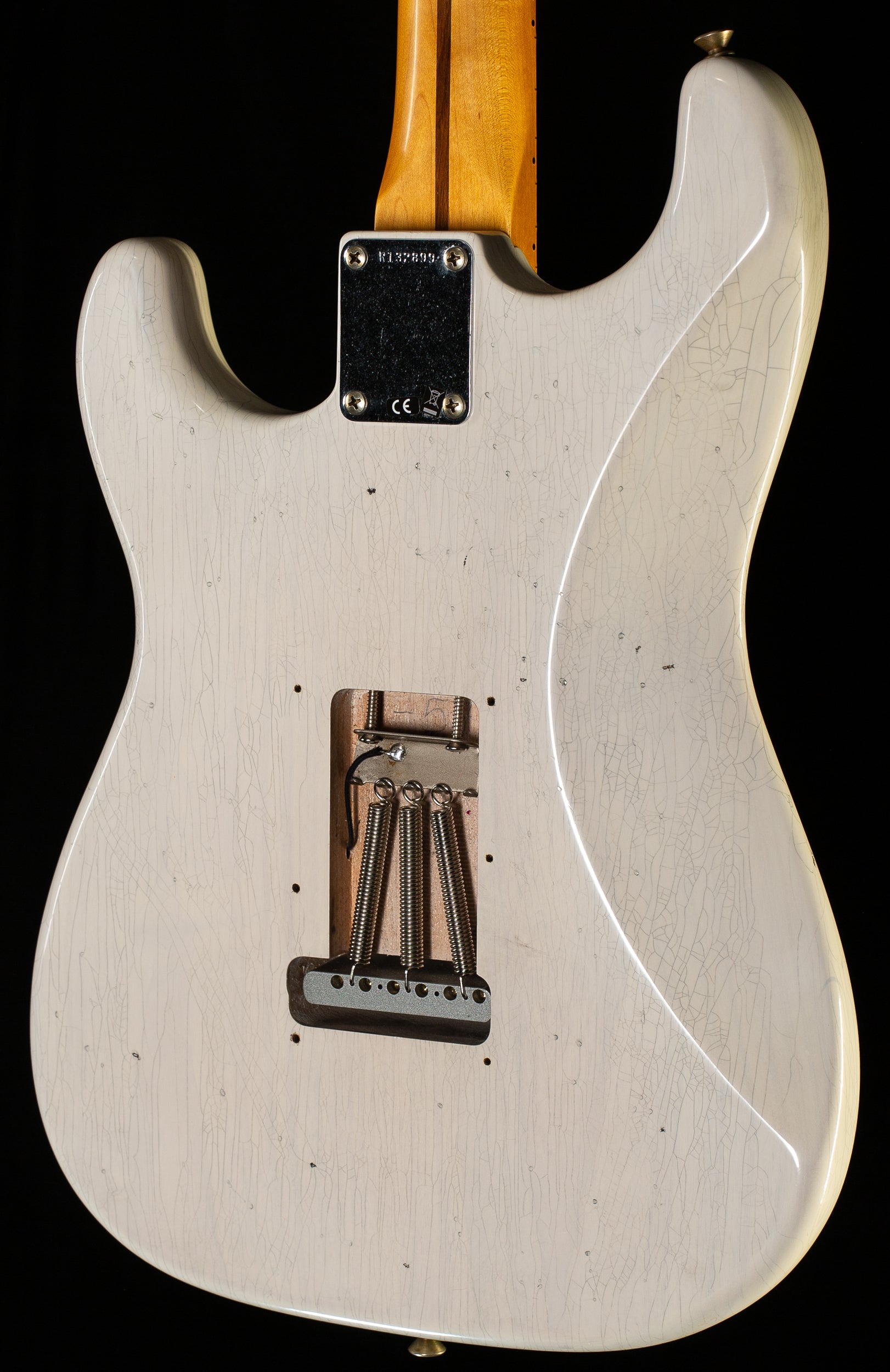 Fender Custom Shop Willcutt True '57 Stratocaster Journeyman Relic White Blonde 65 C (899)