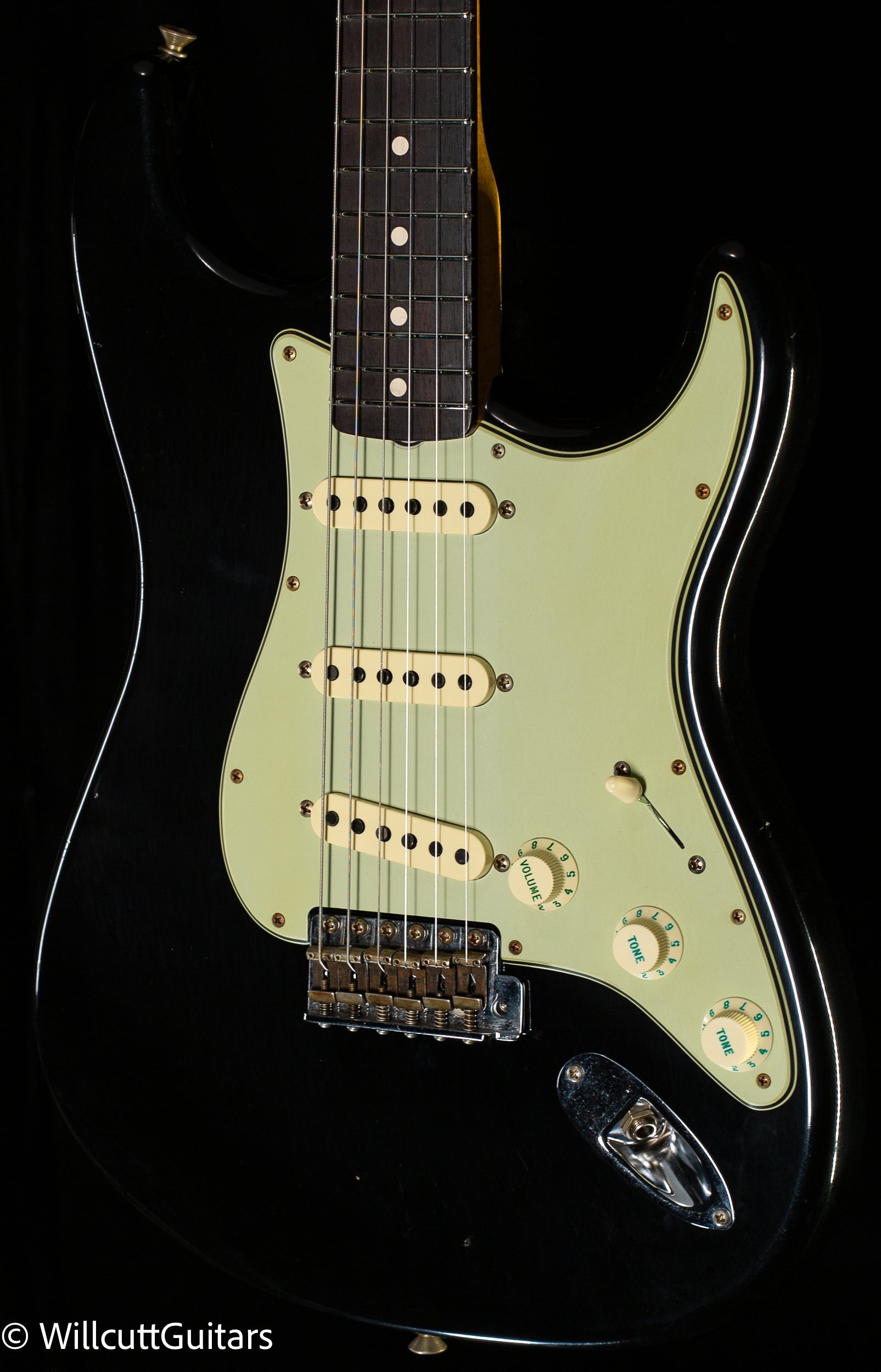 Fender Custom Shop 1962 STRAT JRN RW HW 59 "C" - BLK (972)