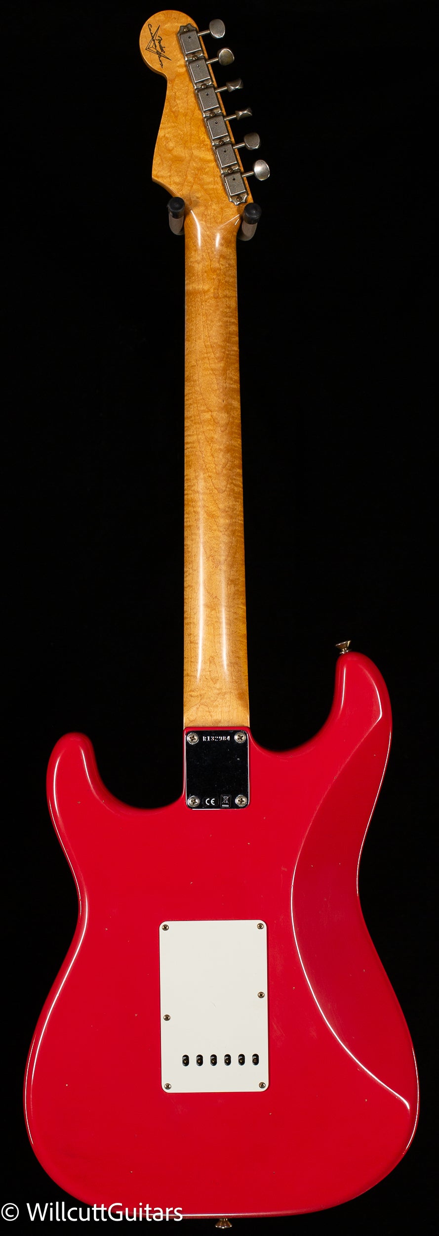 Fender Custom Shop Willcutt True '62 Stratocaster Journeyman Relic Fiesta Red Josephina Handwound 57 Soft V (984)