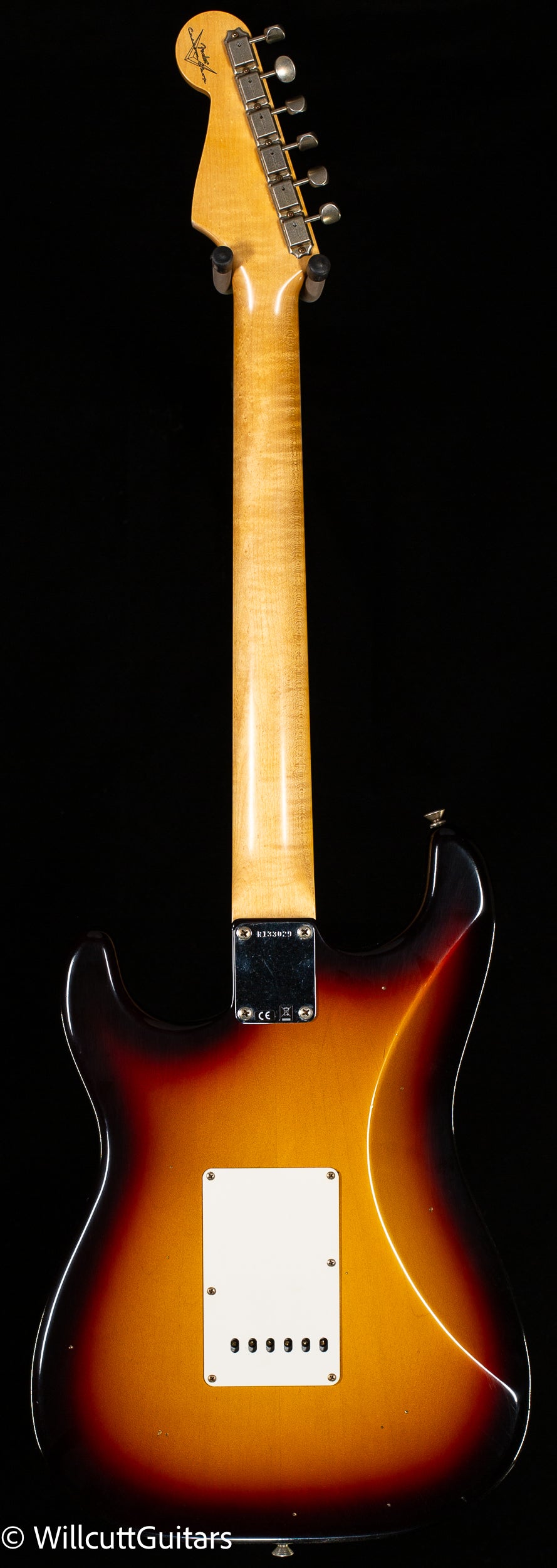 Fender Custom Shop Willcutt True '62 Stratocaster Journeyman Relic 3-Color Sunburst Large C (029)