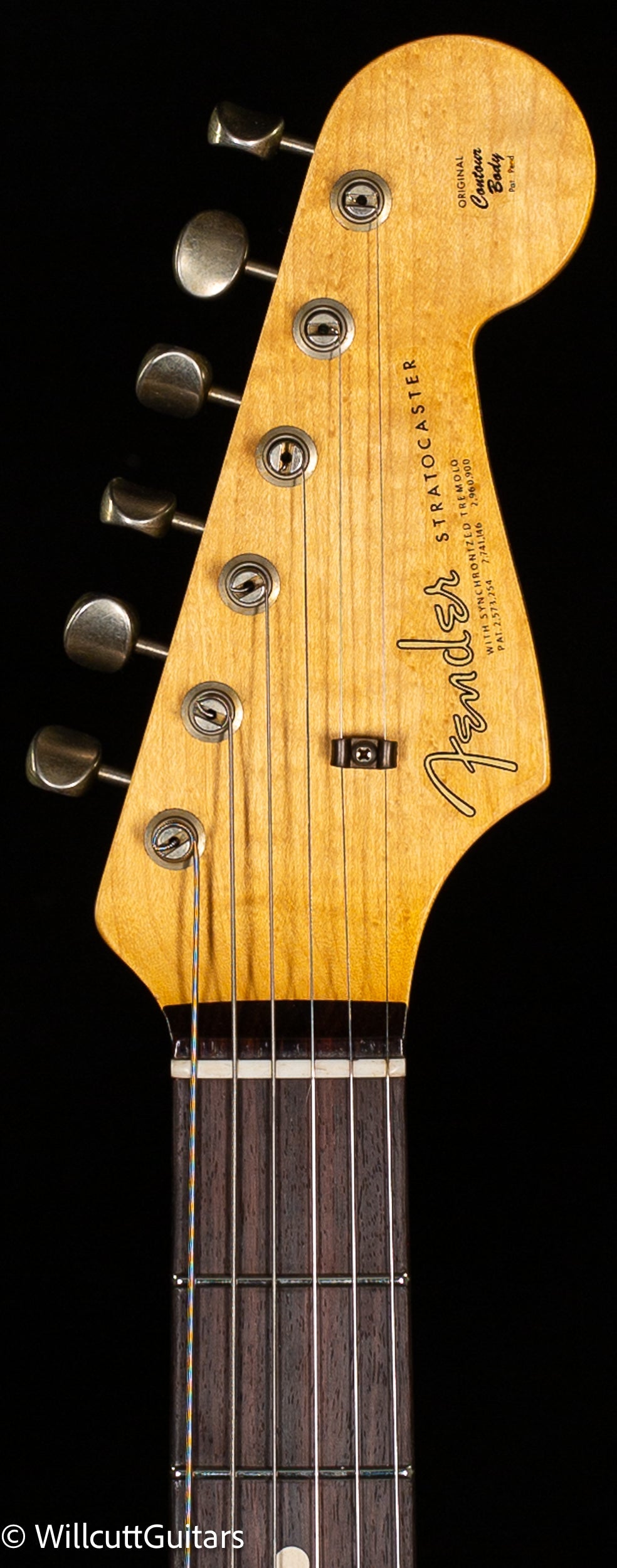 Fender Custom Shop Willcutt True '62 Stratocaster Journeyman Relic 3-Color Sunburst Large C (029)