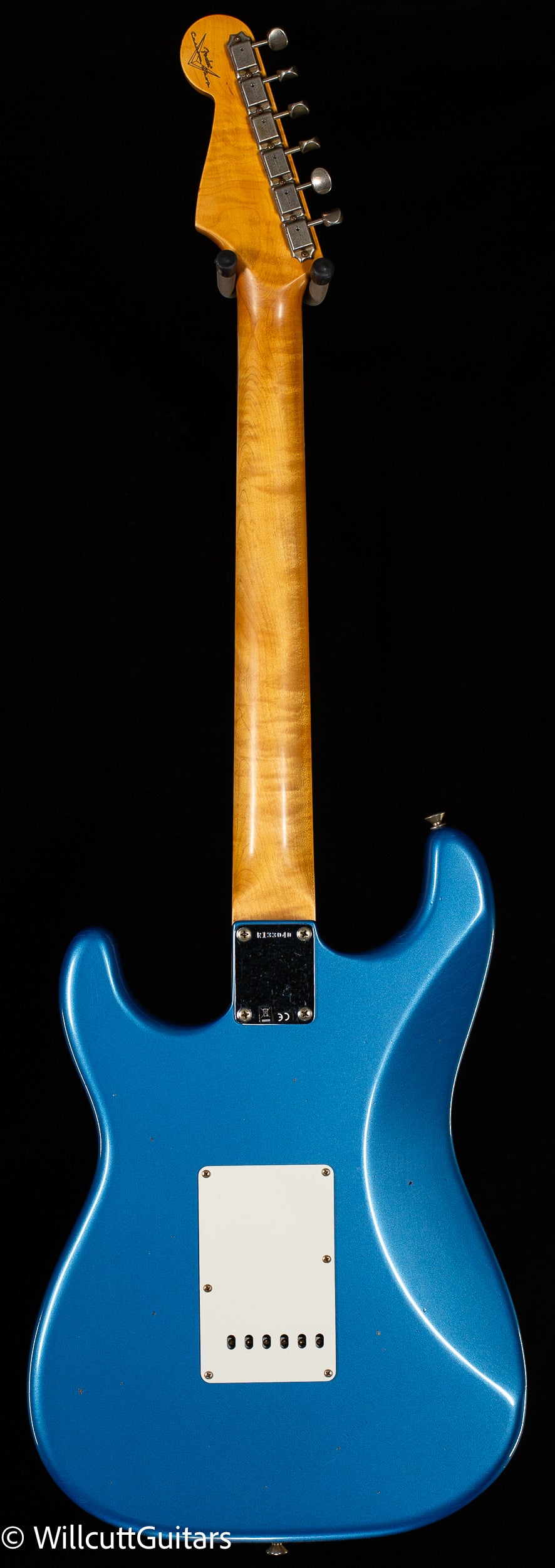 Fender Custom Shop Willcutt True '62 Stratocaster Journeyman Relic Lake Placid Blue '60 Oval C (040)