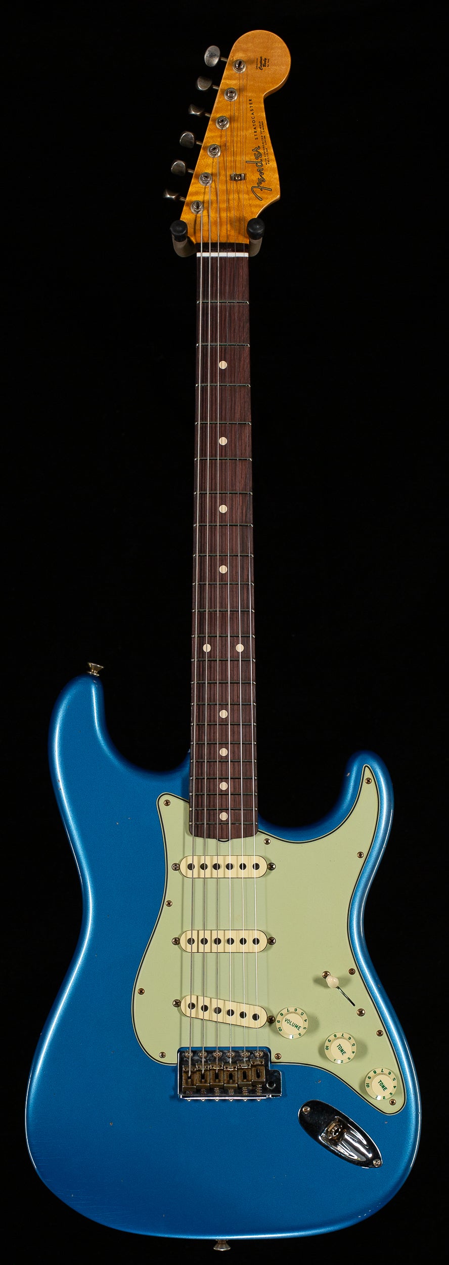 Fender Custom Shop Willcutt True '62 Stratocaster Journeyman Relic Lake Placid Blue 57 V (053)