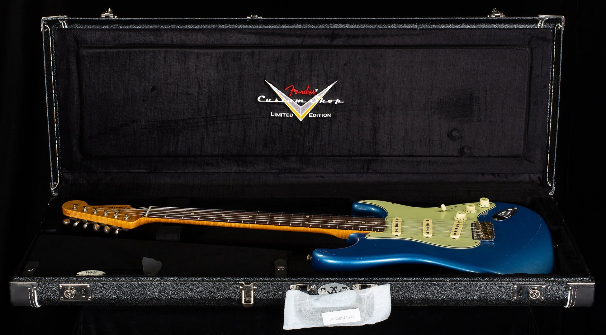 Fender Custom Shop Willcutt True '62 Stratocaster Journeyman Relic Lake Placid Blue 57 V (053)