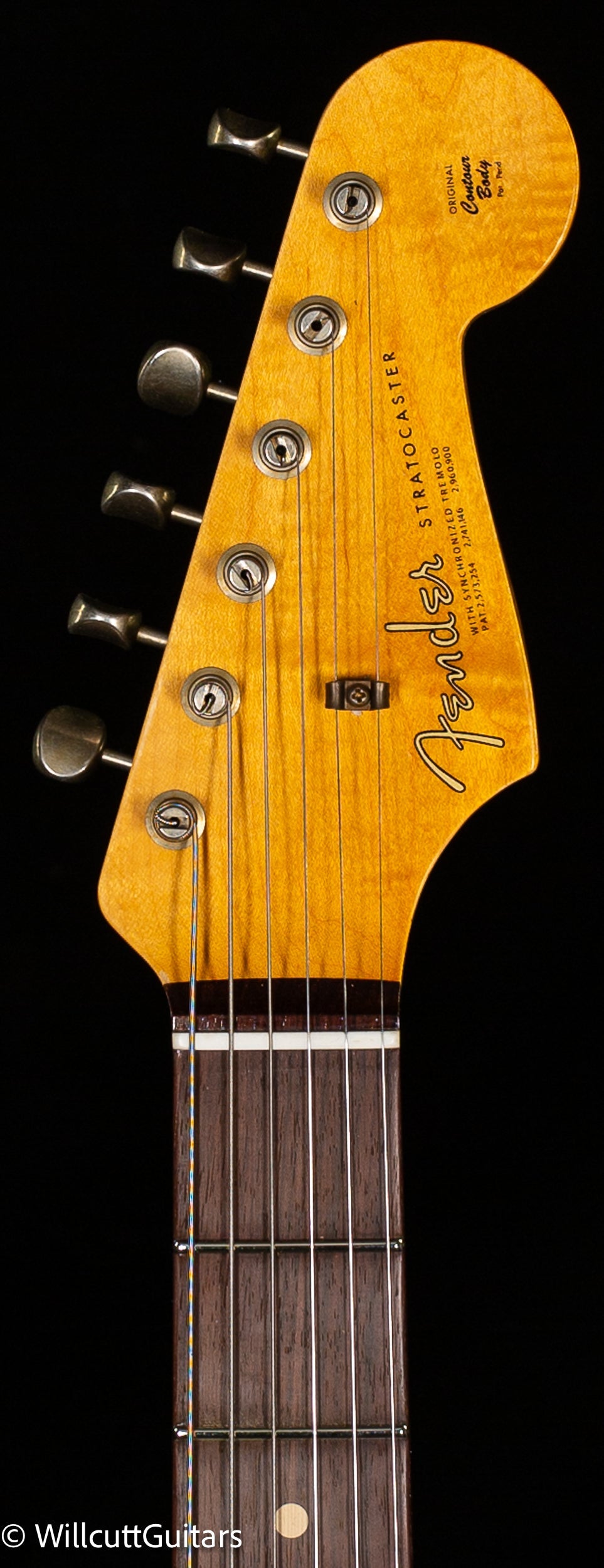 Fender Custom Shop Willcutt True '62 Stratocaster Journeyman Relic Lake Placid Blue 57 V (061)
