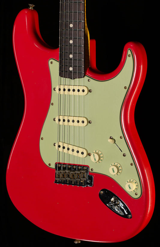 Fender Custom Shop Willcutt True '62 Stratocaster Journeyman Relic Fiesta Red Large C (089)