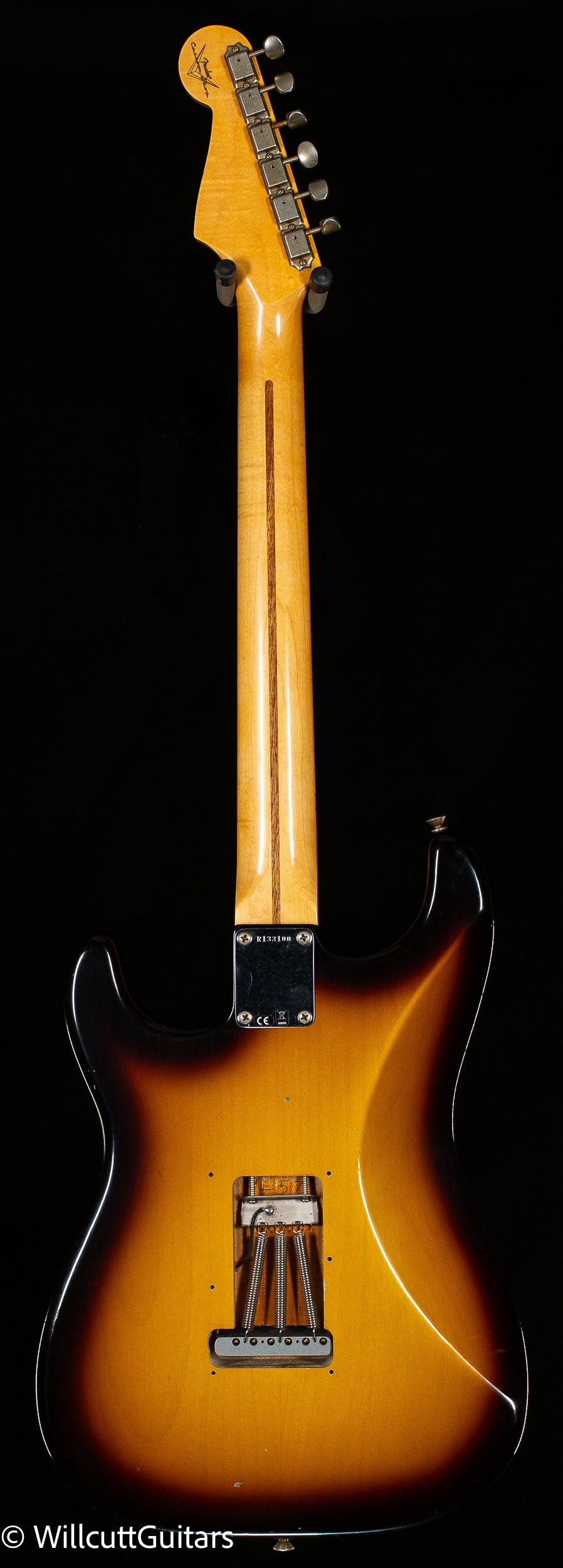 Fender Custom Shop Willcutt True '57 Stratocaster Journeyman Relic 2-Tone Sunburst 65 C (100)