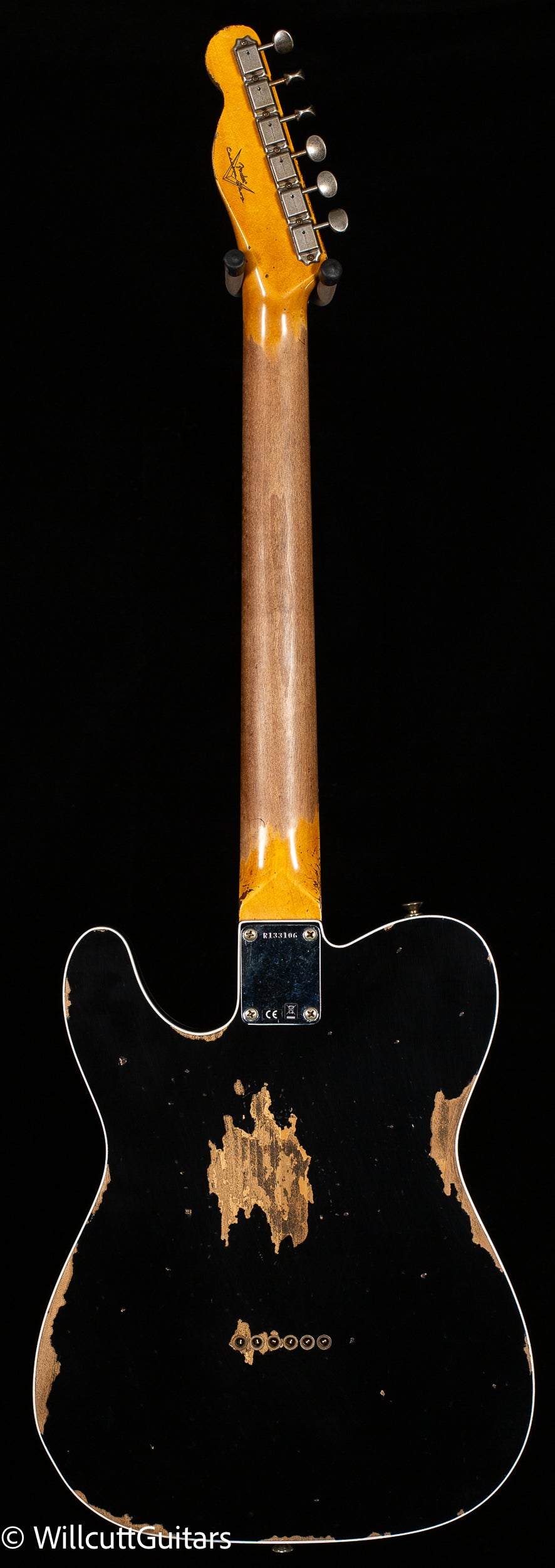 Fender Custom Shop 1960 Telecaster Custom Heavy Relic Black (106)