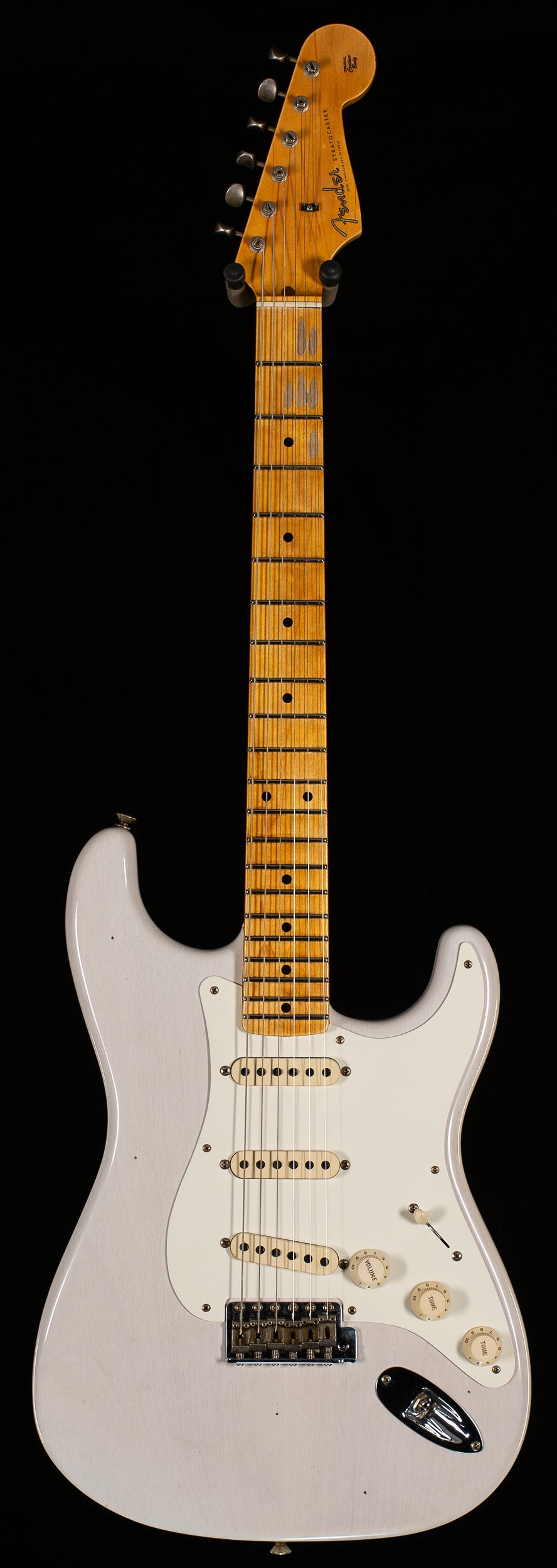 Fender Custom Shop Willcutt True '57 Stratocaster Journeyman Relic White Blonde 65 C  (272)
