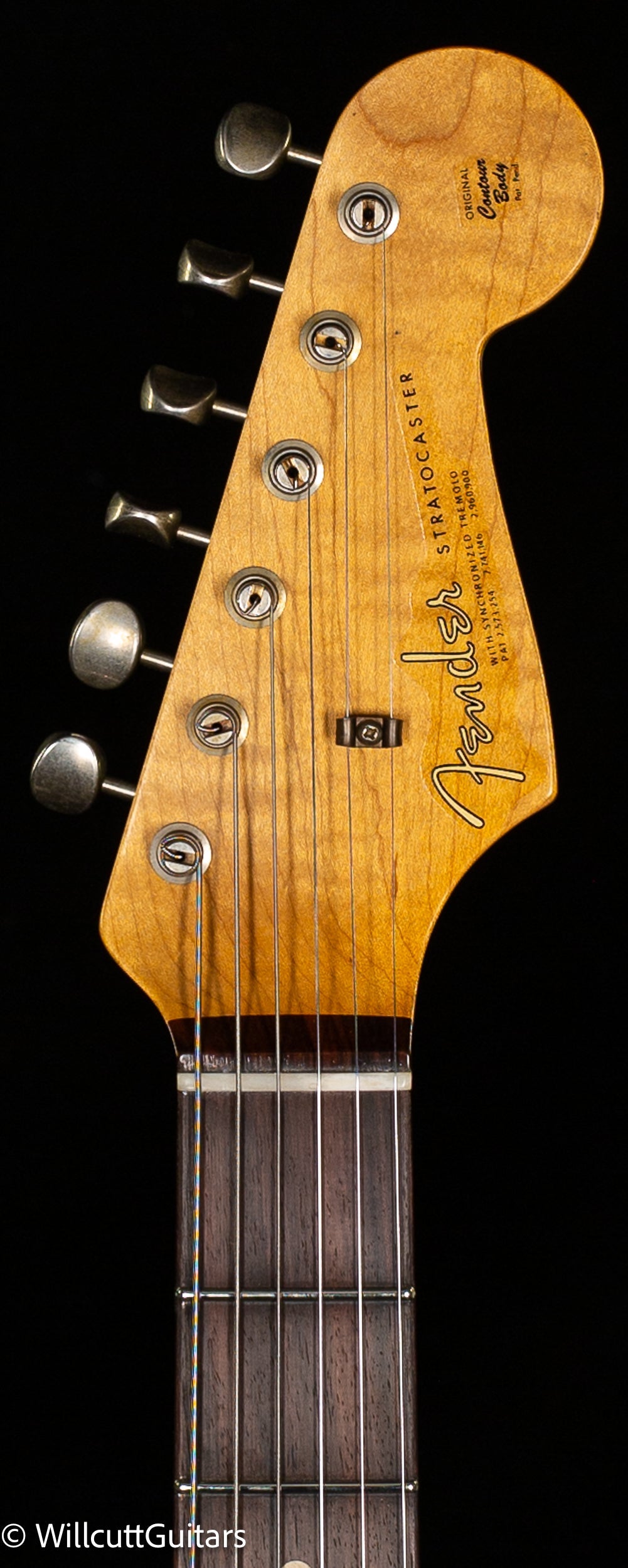 Fender Custom Shop Willcutt True '62 Stratocaster Journeyman Relic Olympic White 59 C (388)