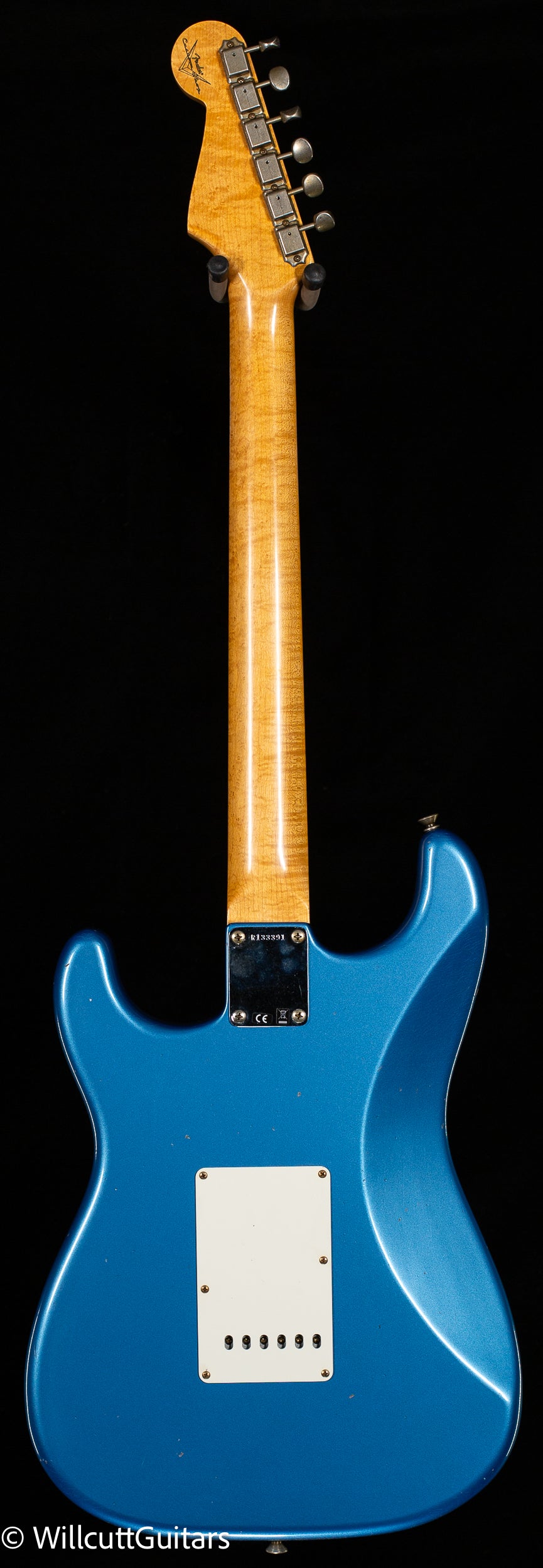 Fender Custom Shop Willcutt True '62 Stratocaster Journeyman Relic Lake Placid Blue Large C (391)