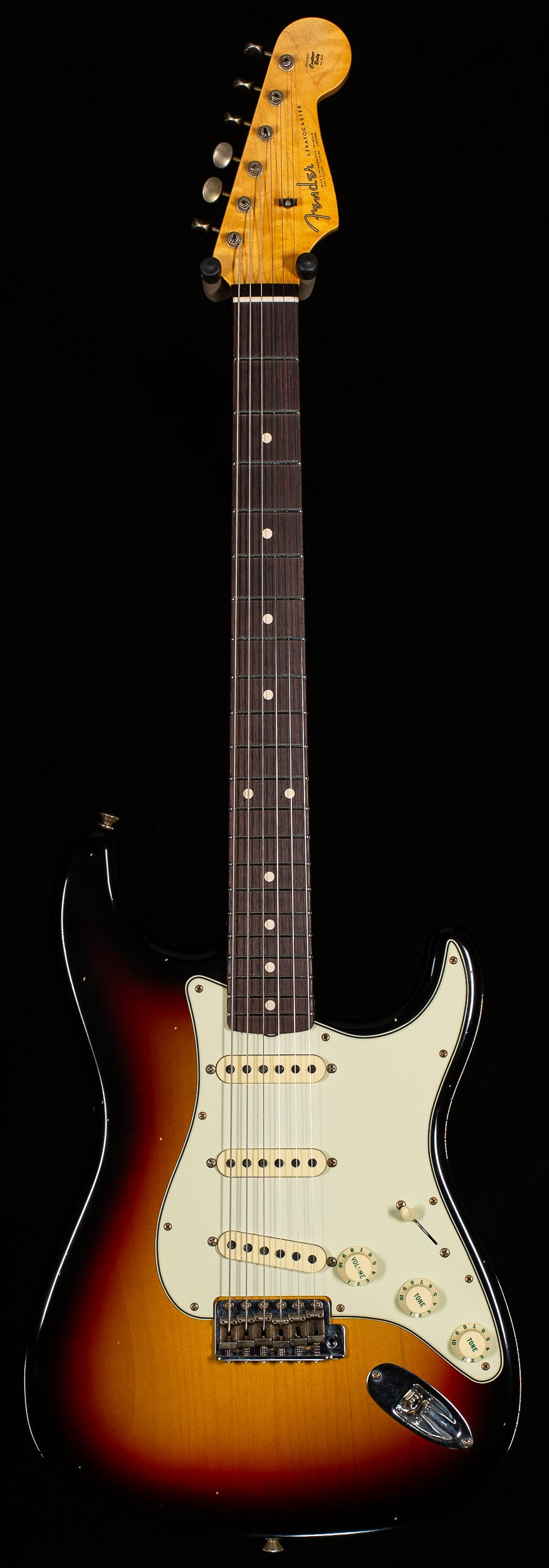 Fender Custom Shop 1962 STRAT JRN RW HW 60'S "C" - 3TS (688)