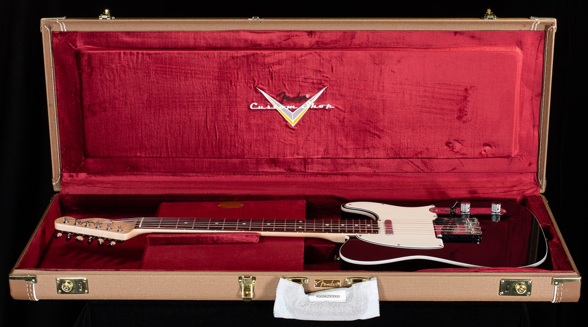 Fender Custom Shop 1960 Telecaster Custom Time Capsule Finish Black (886)