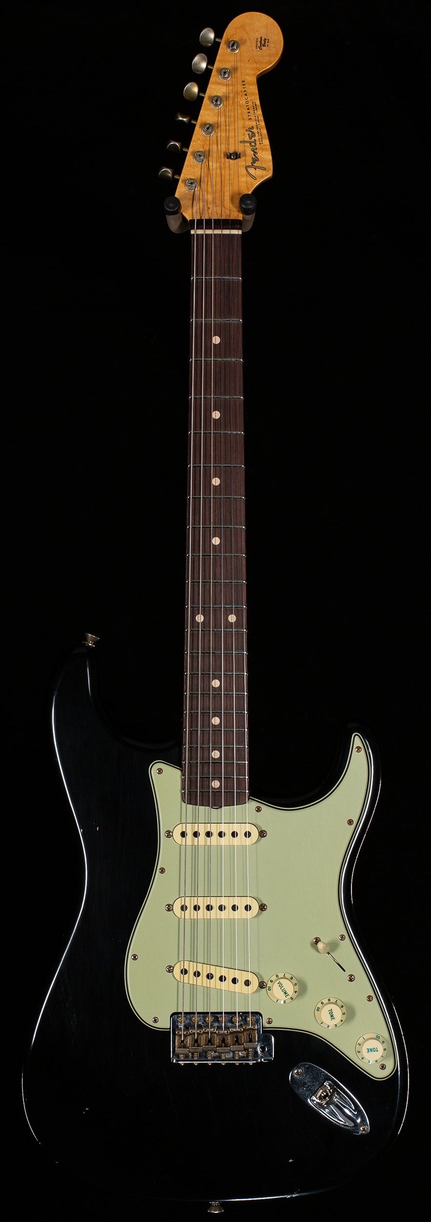 Fender Custom Shop Willcutt True '62 Stratocaster Journeyman Relic Black Large C (227)