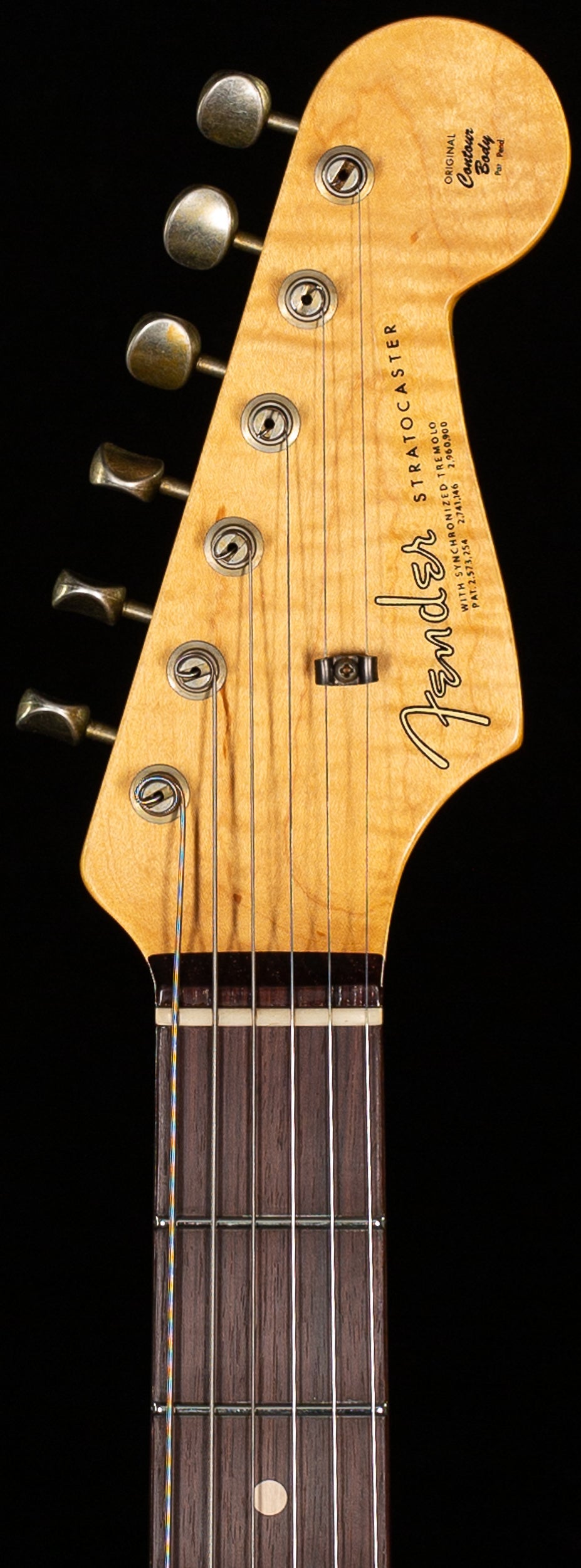 Fender Custom Shop Willcutt True '62 Stratocaster Journeyman Relic Black Large C (227)