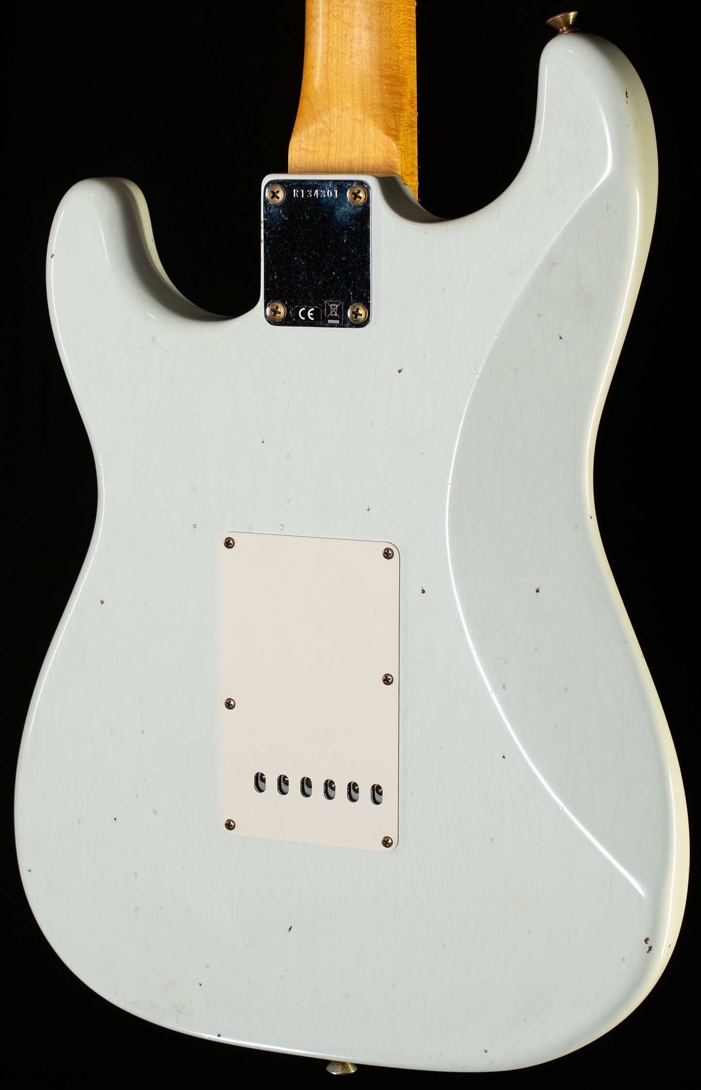 Fender Custom Shop Willcutt True '62 Stratocaster Journeyman Relic Olympic White 60s Oval C (301)