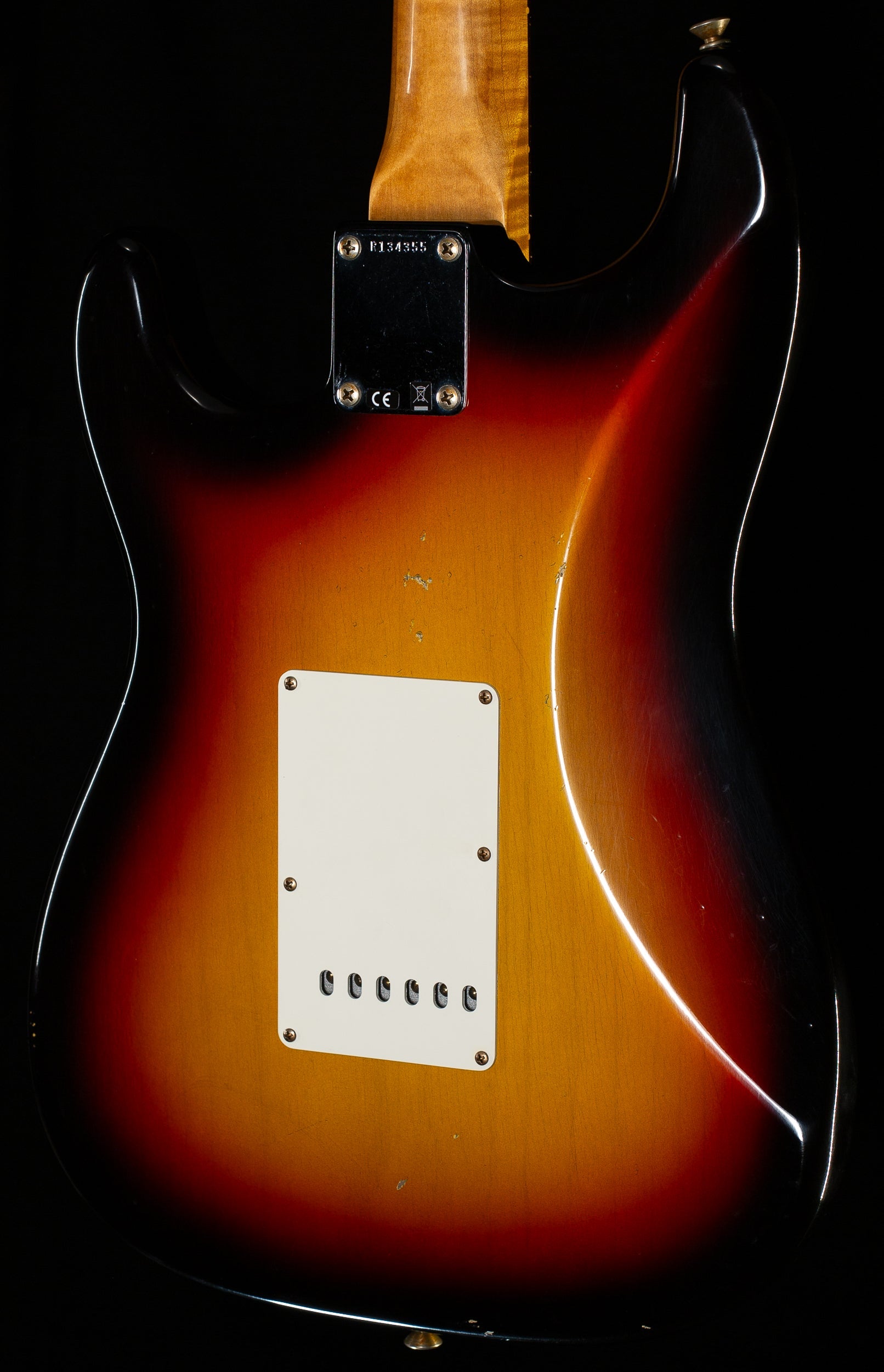 Fender Custom Shop Willcutt True '62 Stratocaster Journeyman Relic 3-Tone Sunburst Josephina Handwound 57 Soft V (355)