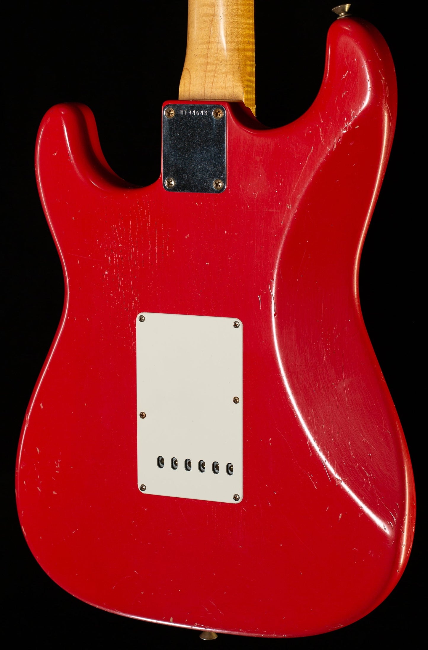 Fender Custom Shop True '62 Strat Journeyman Relic Masterbuilt Dennis Galuszka Fiesta Red Brazilian '59 C (643)