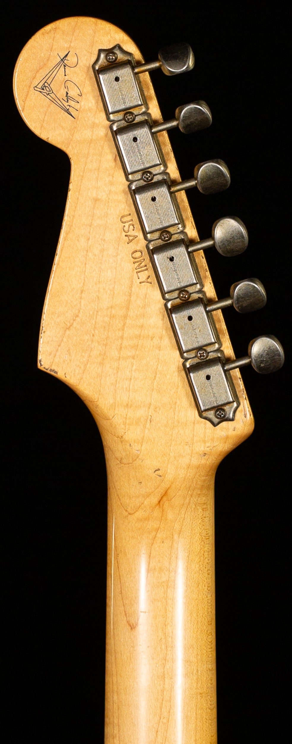 Fender Custom Shop True '62 Strat Journeyman Relic Masterbuilt Dennis Galuszka Fiesta Red Brazilian '59 C (643)
