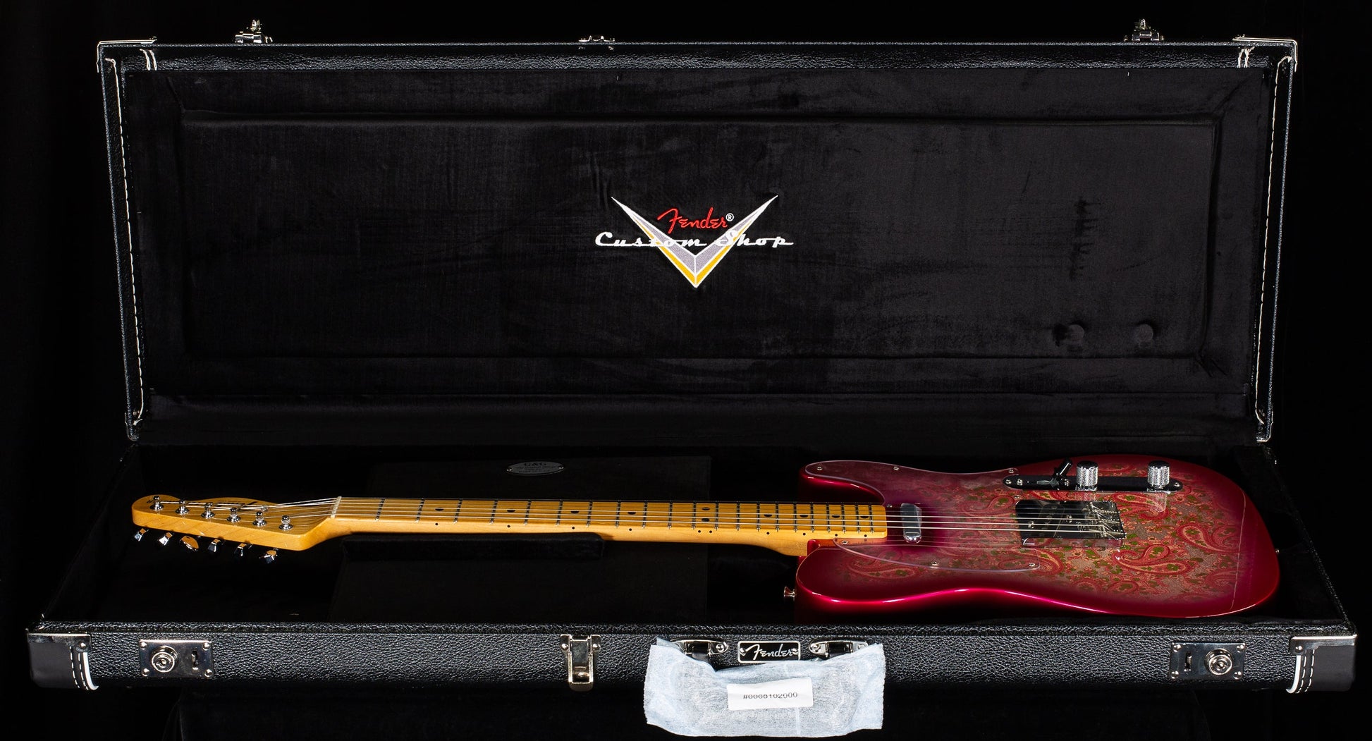 Fender Custom Shop Vintage Custom 1968 Telecaster NOS Pink Paisley (477)